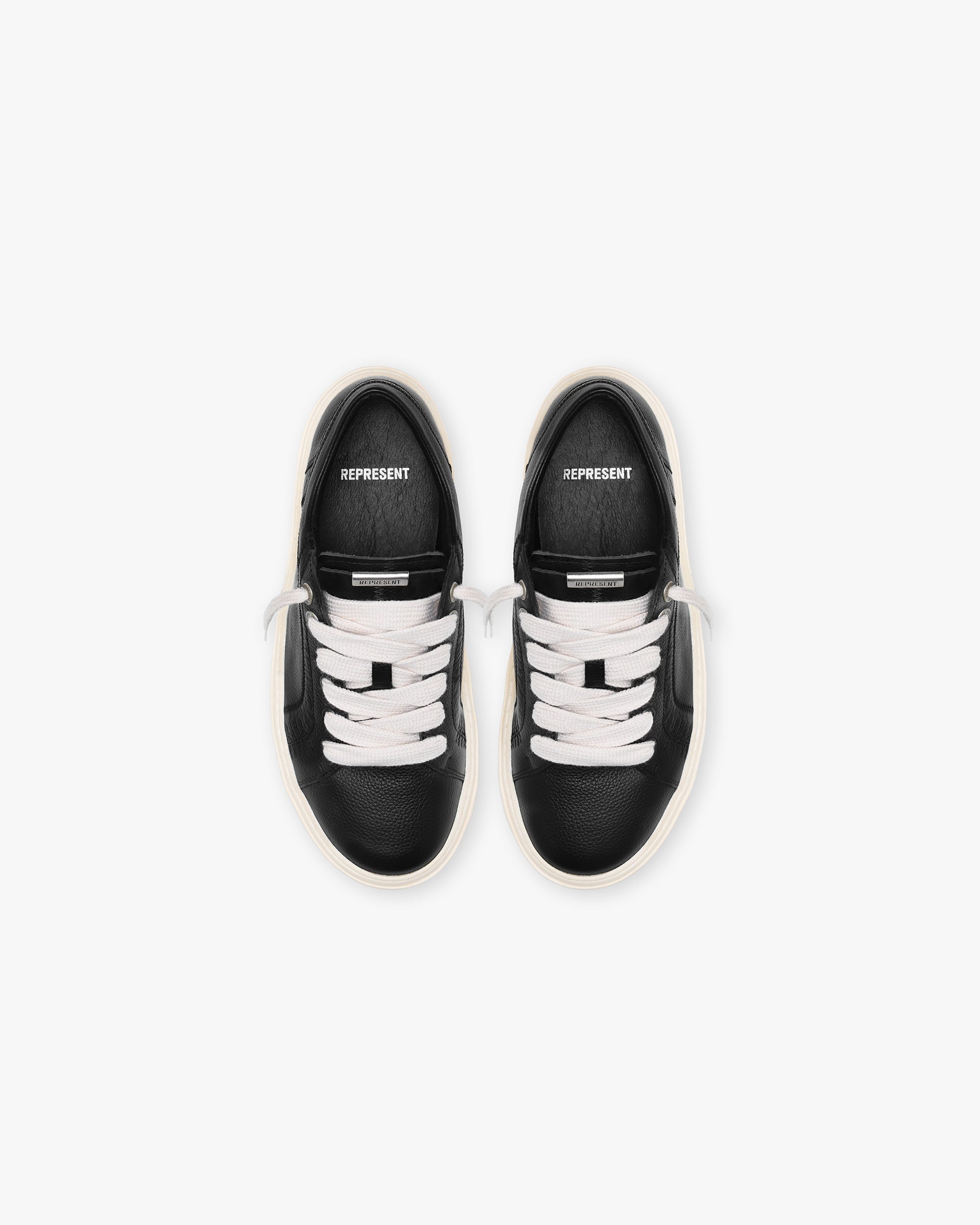 HTN LOW TUMBLED LEATHER - BLACK