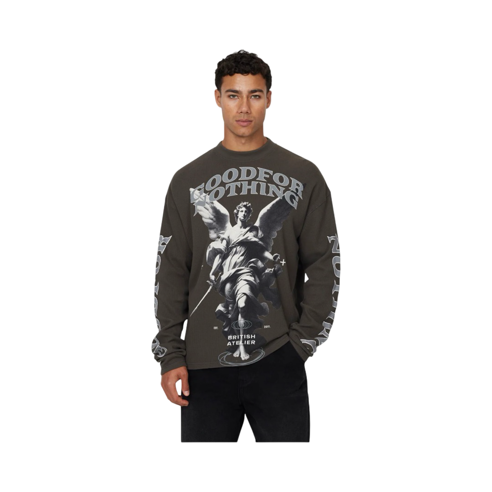 GFN AWAKENING WAFFLE KHAKI LONGSLEEVE