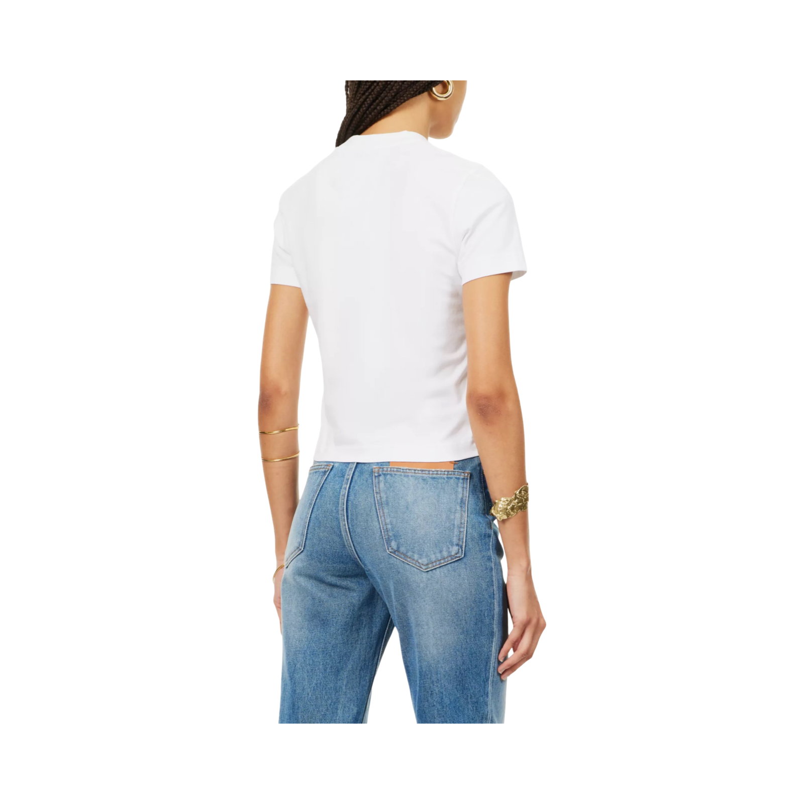 JACQUEMUS CROPPED T-SHIRT