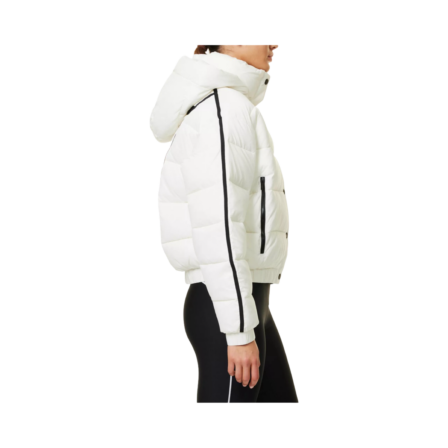 ALO ASPEN LOVE PUFFER NYLON JACKET