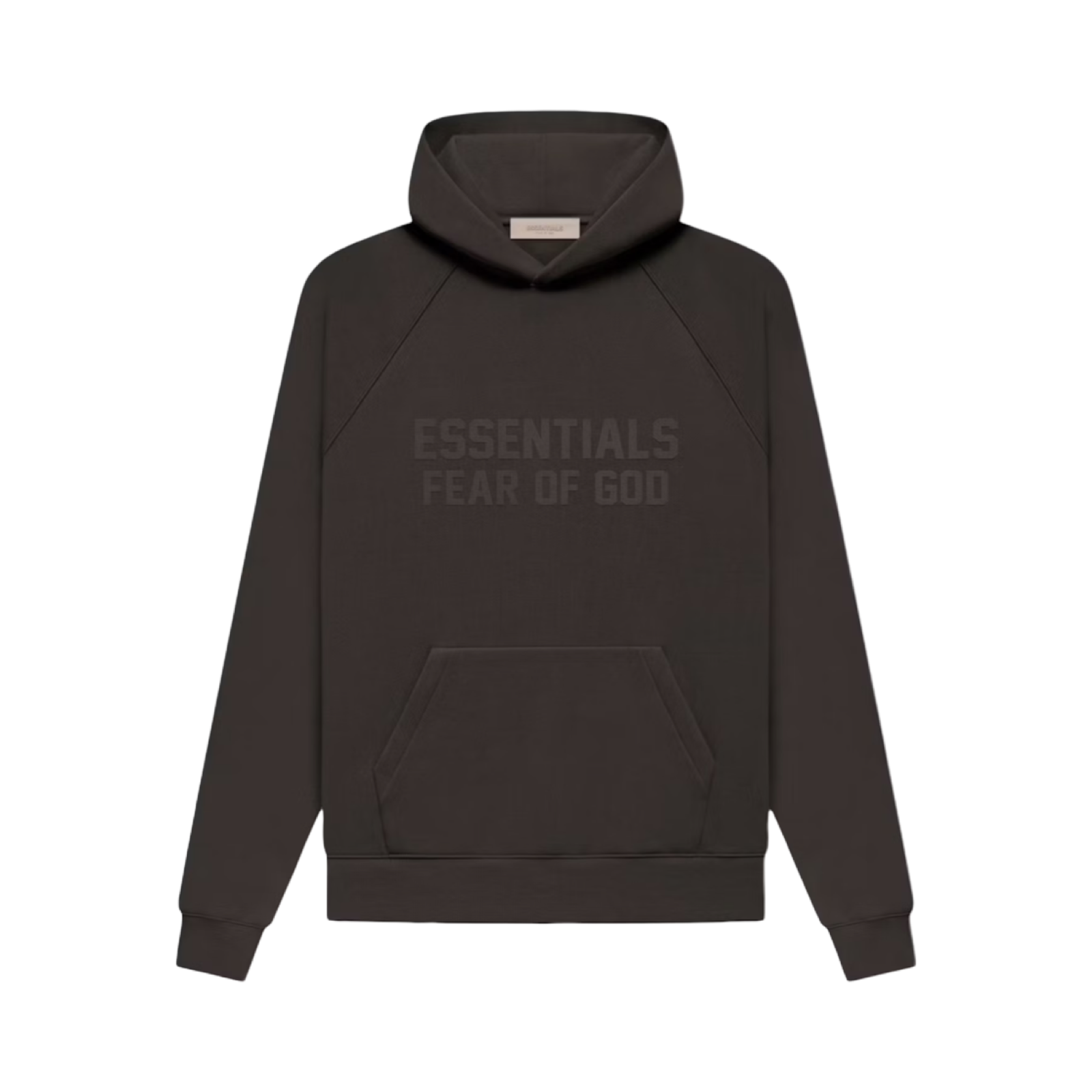 FEAR OF GOD ESSENTIALS HOODIE OFF BLACK