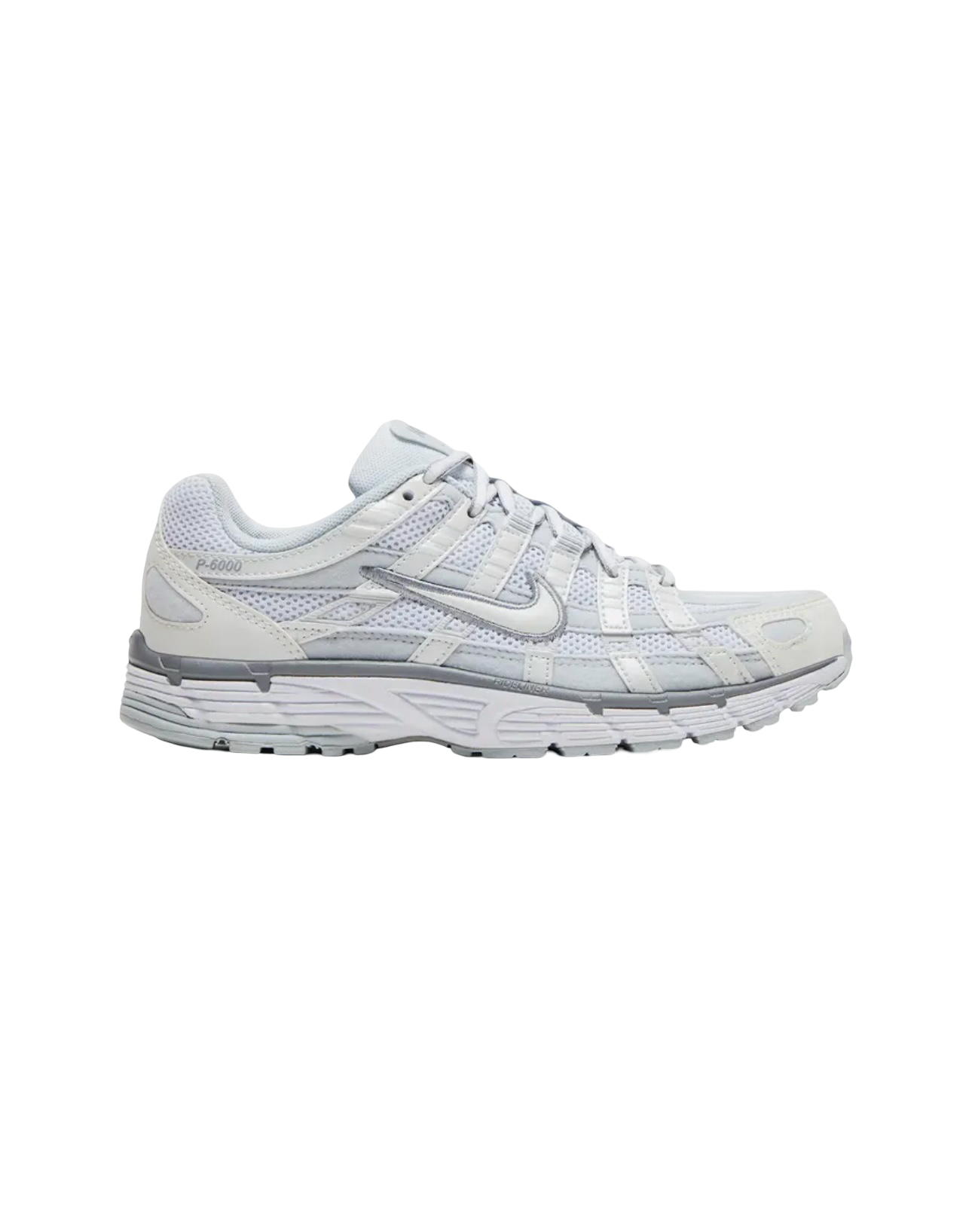 NIKE P-6000 METALLIC SUMMIT WHITE