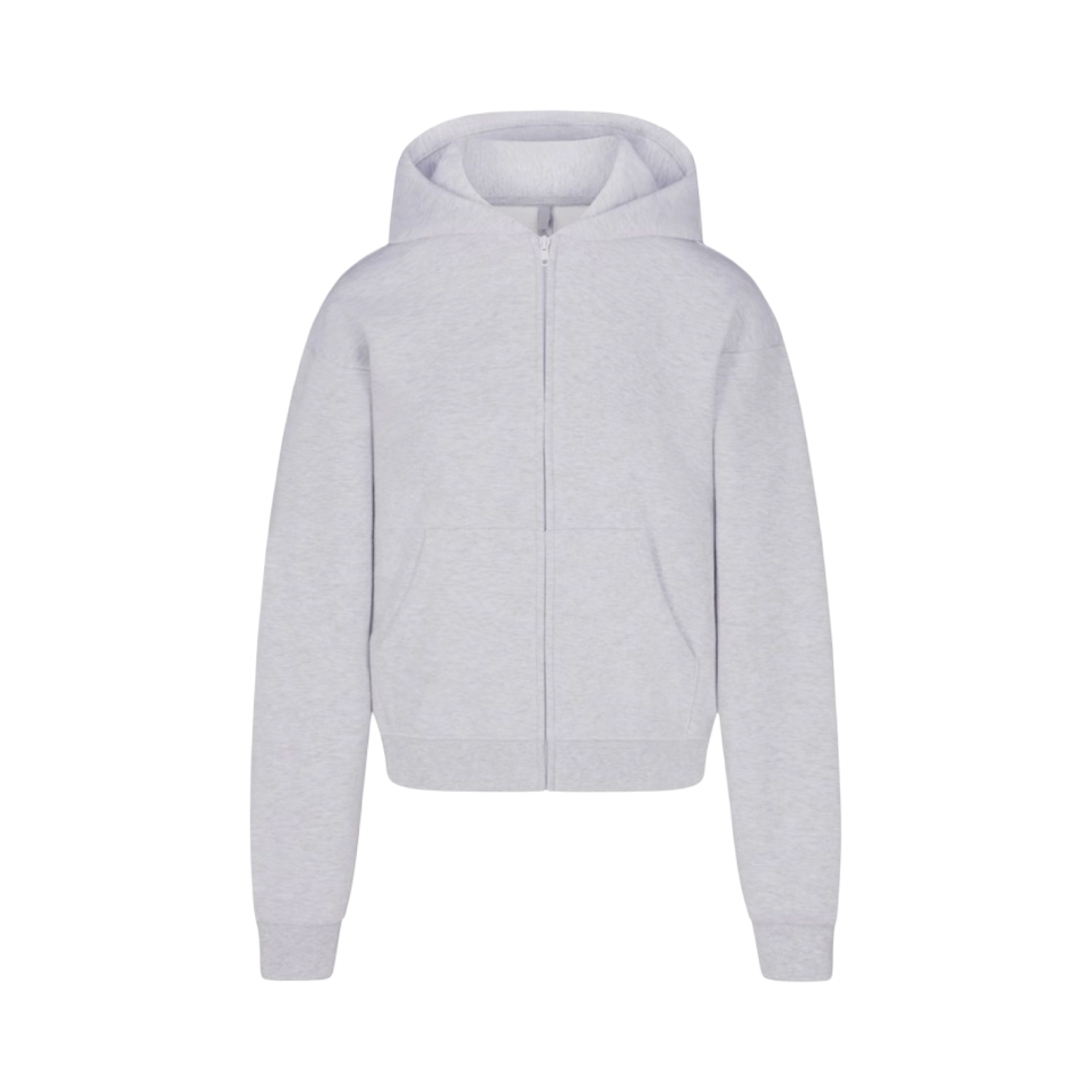 SKIMS COTTON FLEECE CLASSIC ZIP UP HOODIE