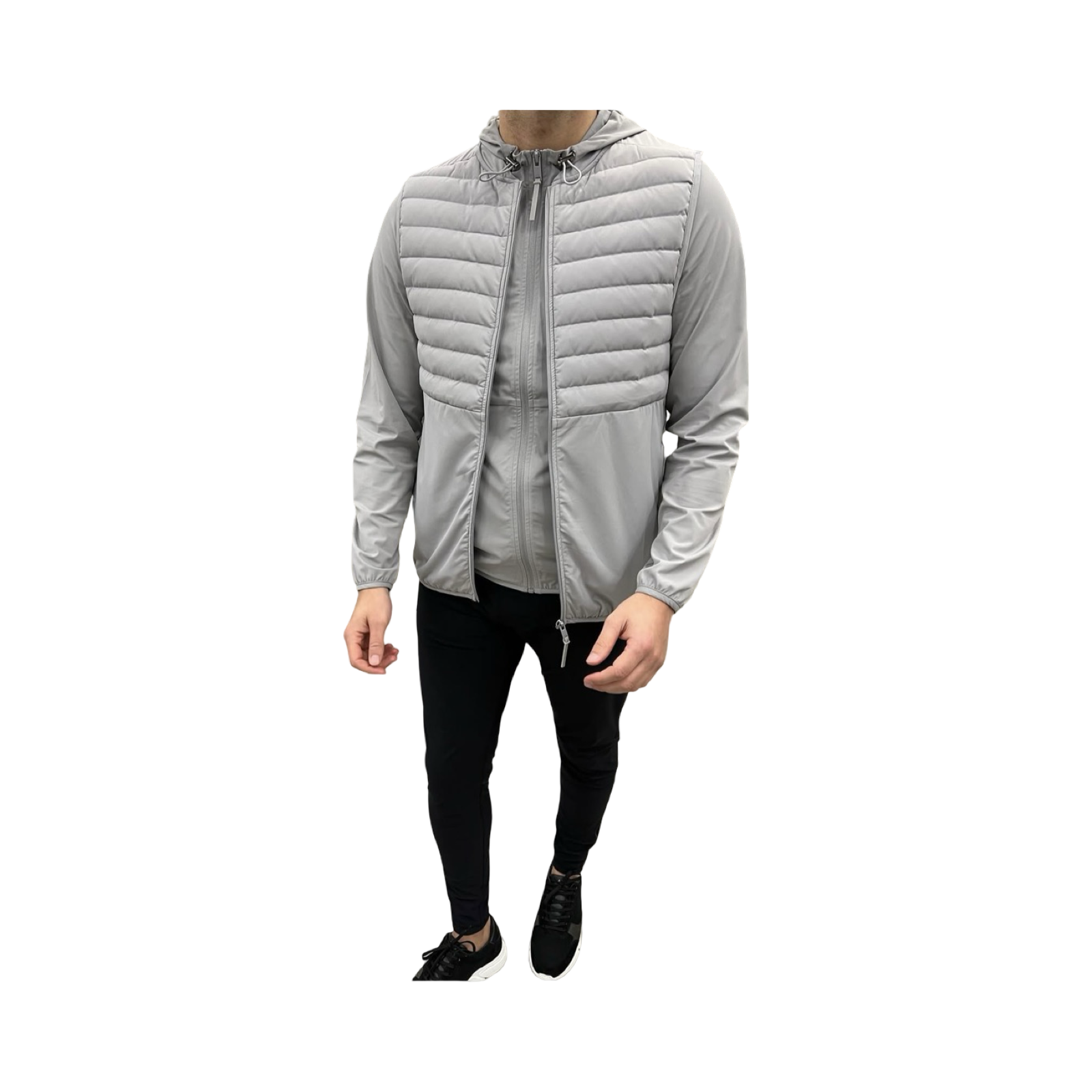 ARNE GILET GREY MARL