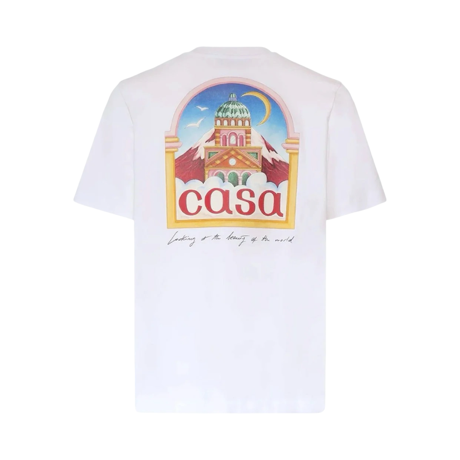 CASABLANCA PRINTED T-SHIRT