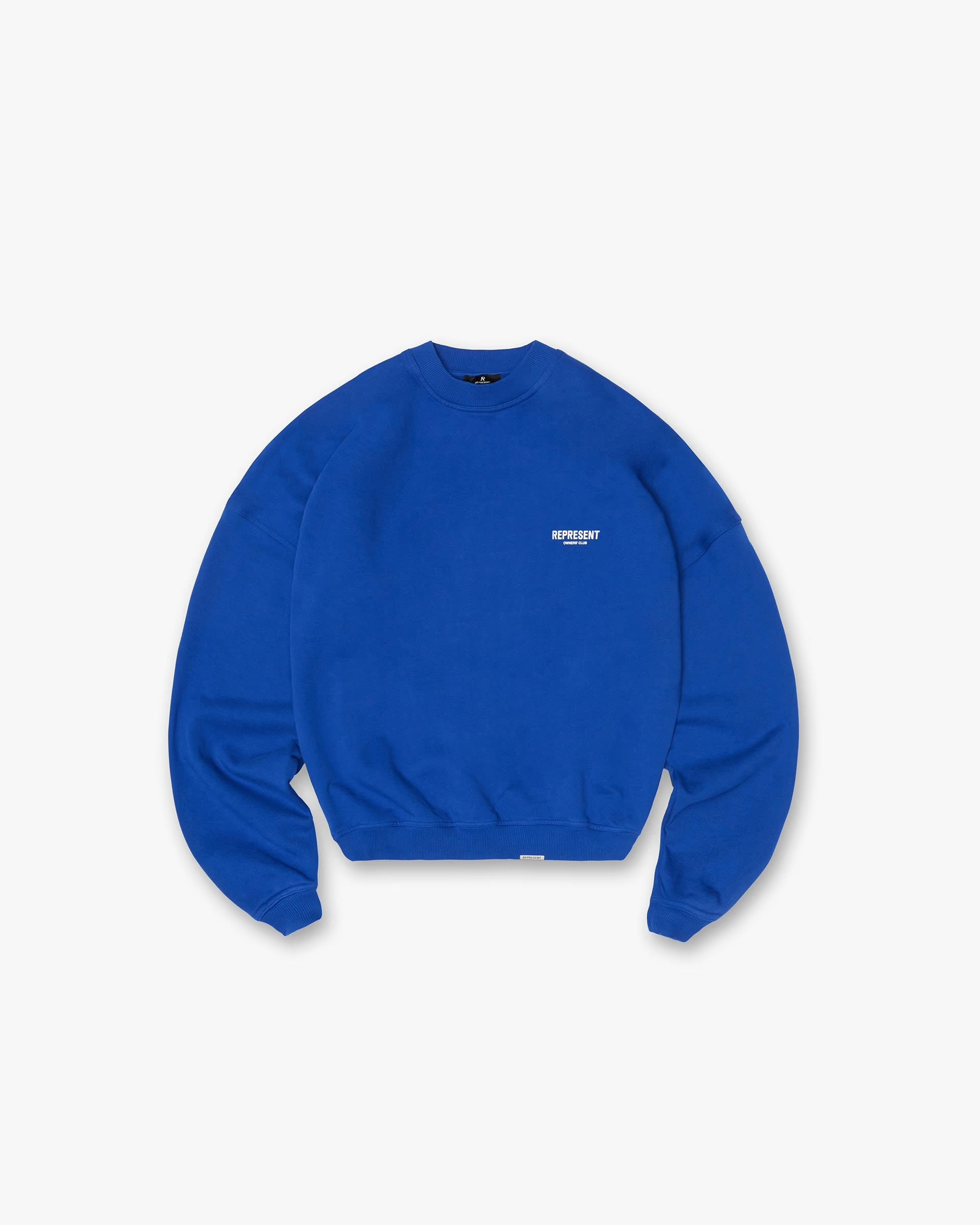 REPRESENT OWNERS CLUB SWEATSHIRT - COBALT BLUE