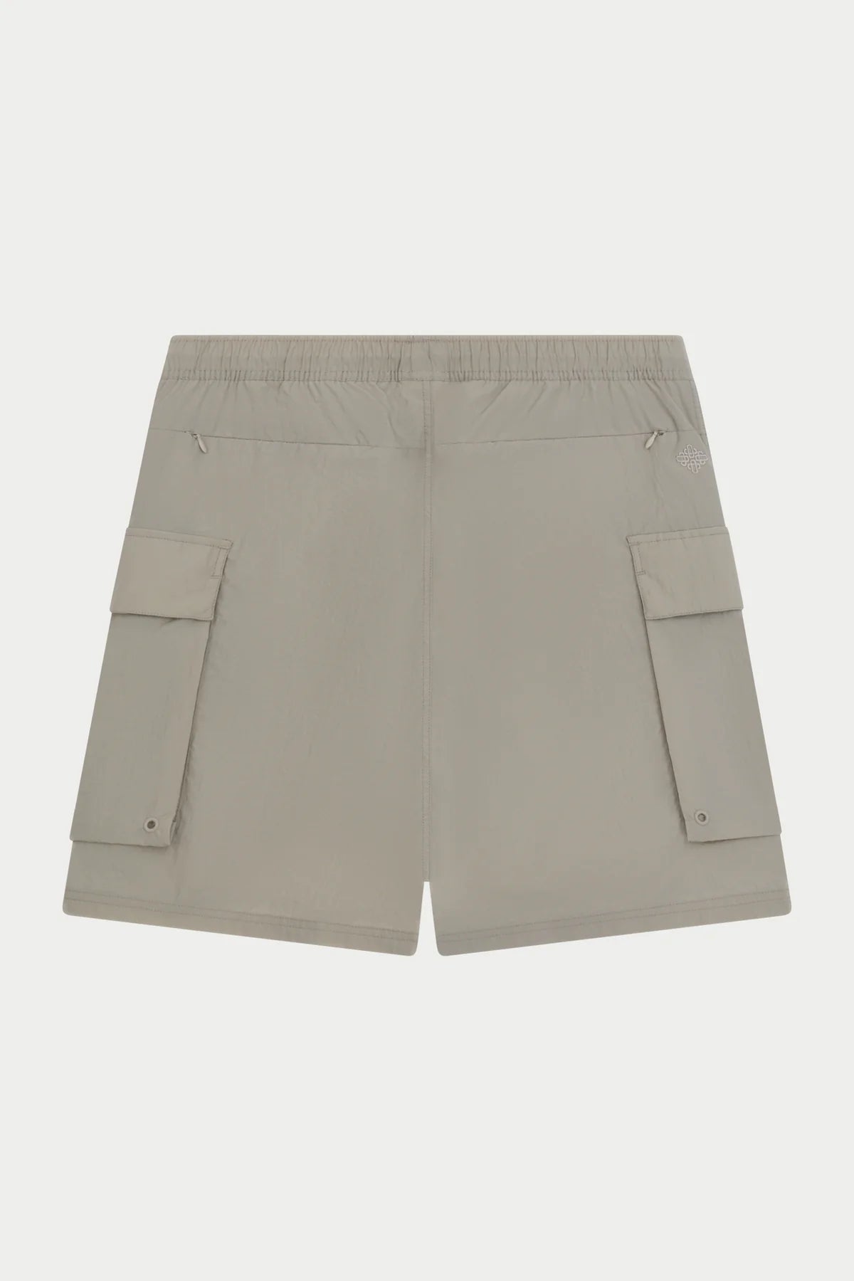 THE COUTURE CLUB CARGO POCKET SWIM SHORT - BEIGE