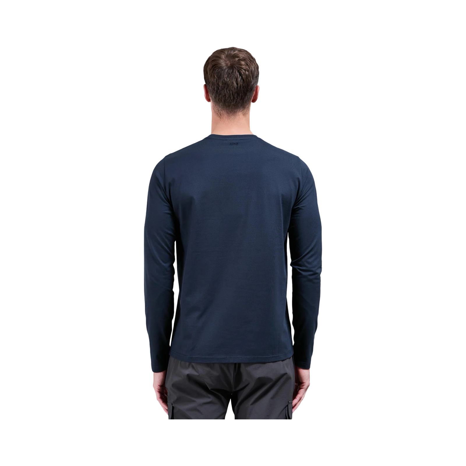 ARNE LONG SLEEVE T-SHIRT NAVY