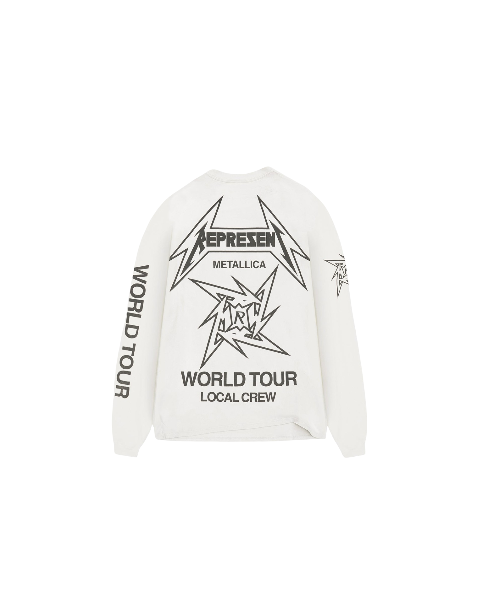 REPRESENT X METALLICA LOCAL CREW LONG SLEEVE T-SHIRT