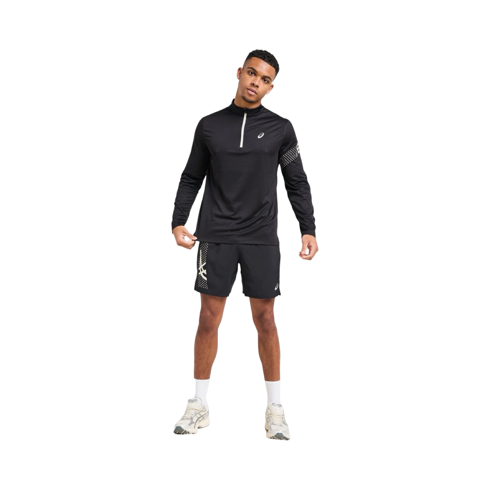 ASICS ICON LONG SLEEVE 1/2 ZIP TOP