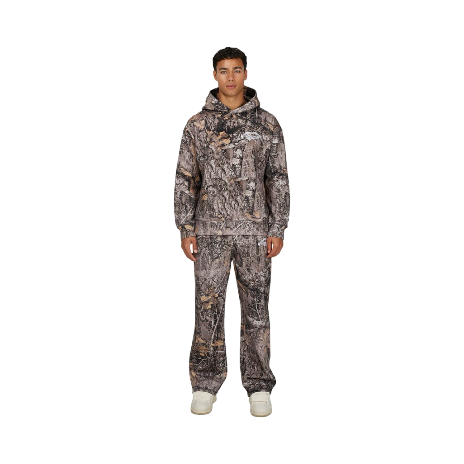 GFN WOODLAND CAMO BROWN HOODIE