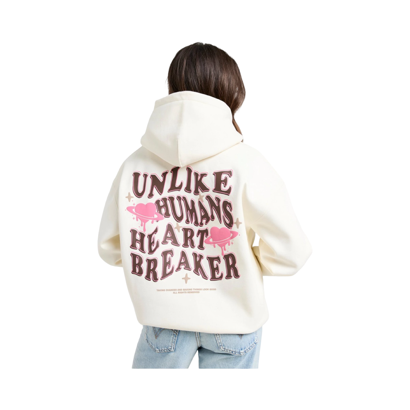 UNLIKE HUMANS WAVE OVERHEAD HOODIE