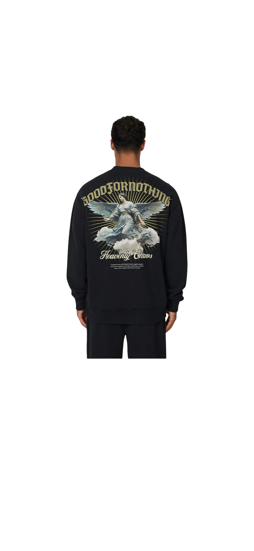 GFN HEAVENLY CHAOS BLACK SWEATSHIRT