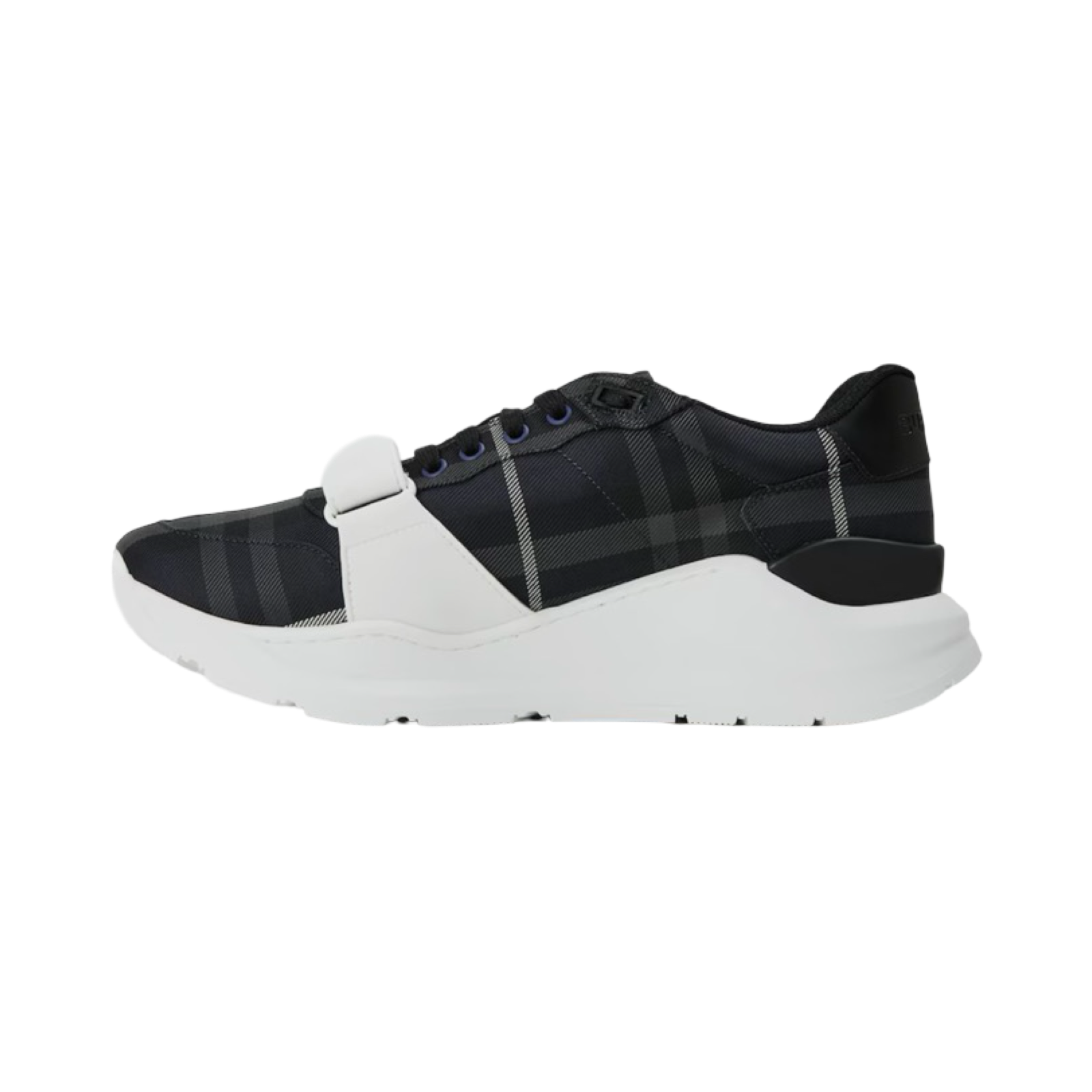 BURBERRY REGIS CHECK COTTON TRAINERS