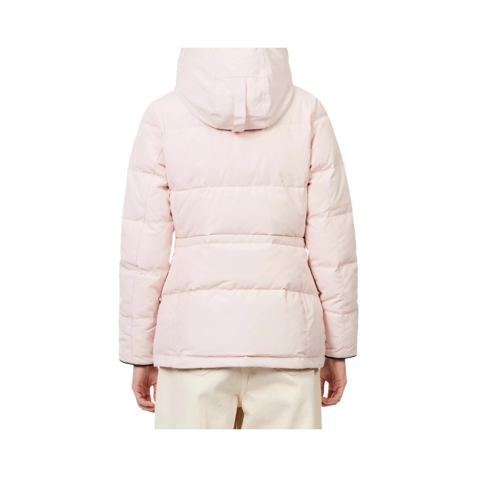 CANADA GOOSE CHELSEA WOVEN-DOWN PARKA JACKET VINTAGE ROSE