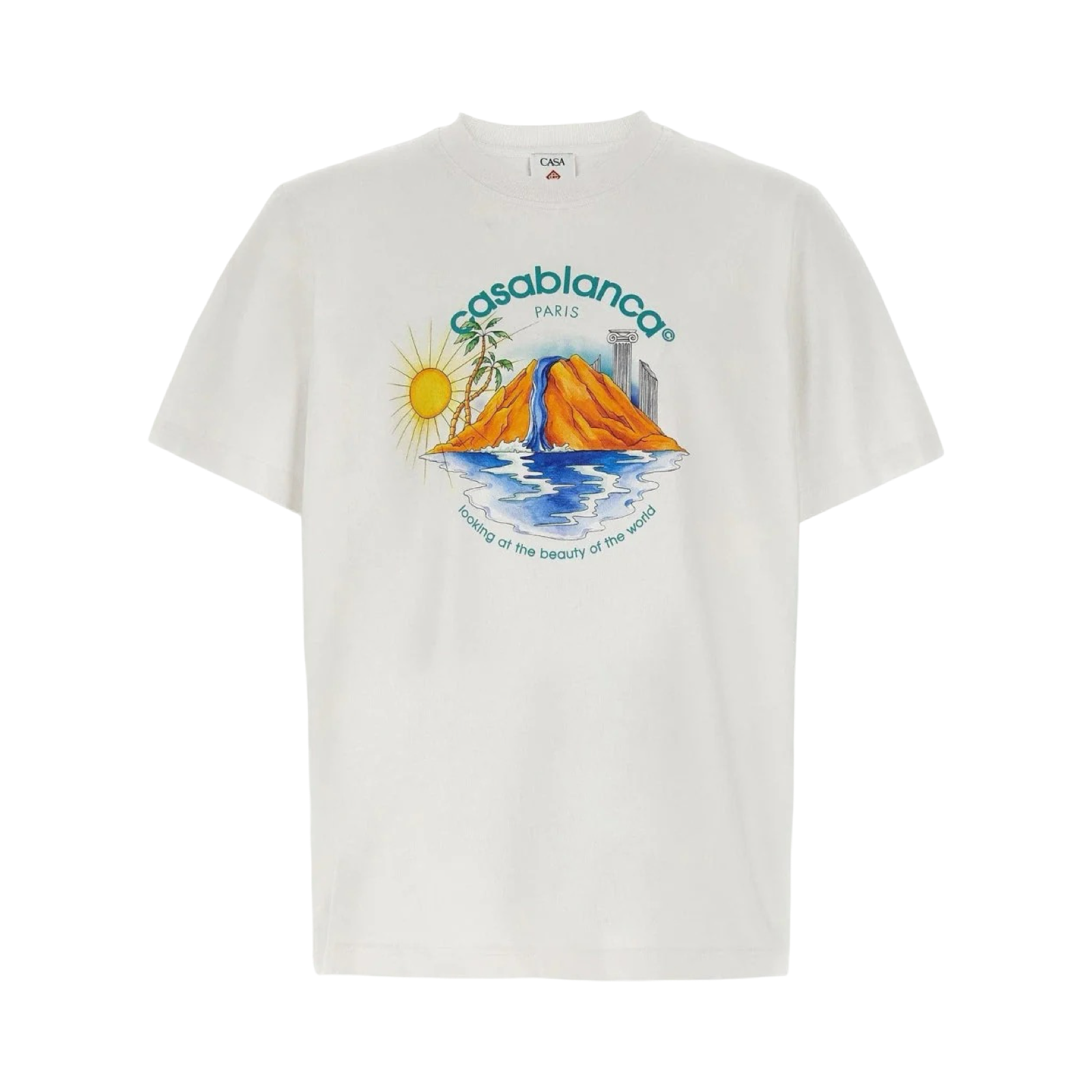 CASABLANCA PRINTED T-SHIRT