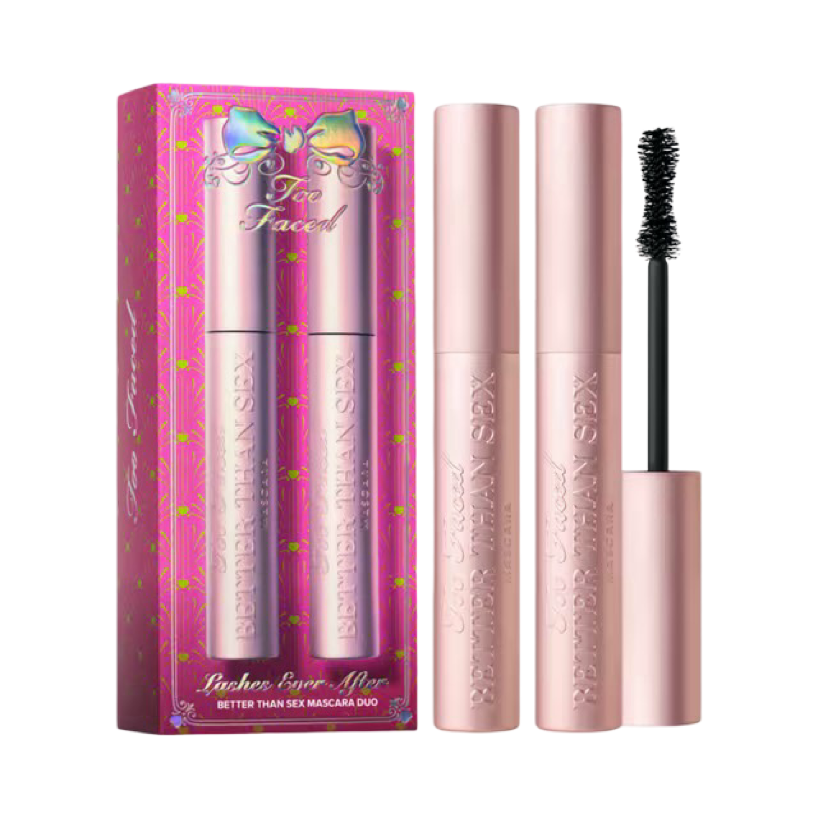 TOO FACED LIMITED EDITION LASHES EVER AFTER BETTER THAN SEX MASCARA DUO MAKEUP GIFT SET