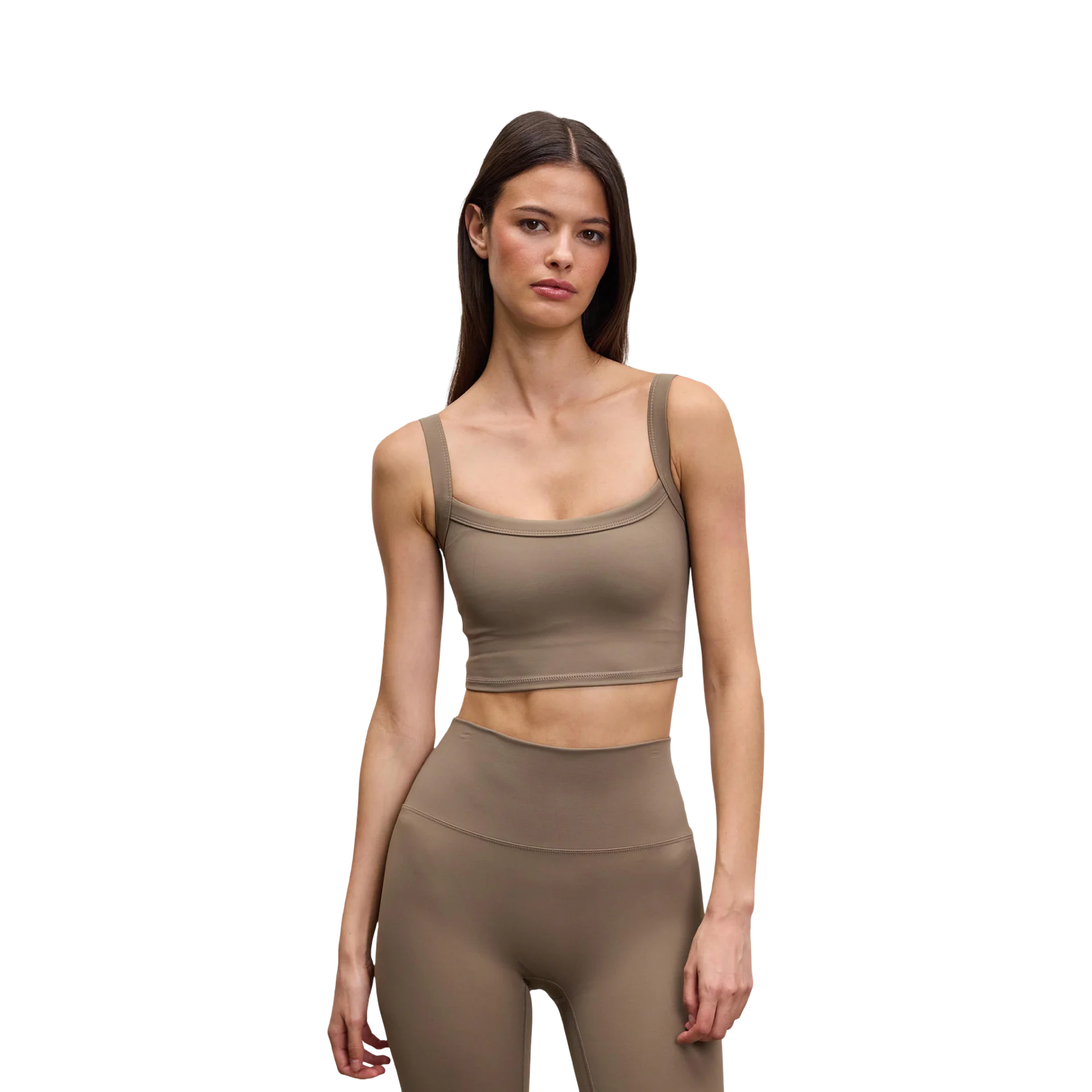 ARNE ACTIVE SPORTS BRA TAUPE