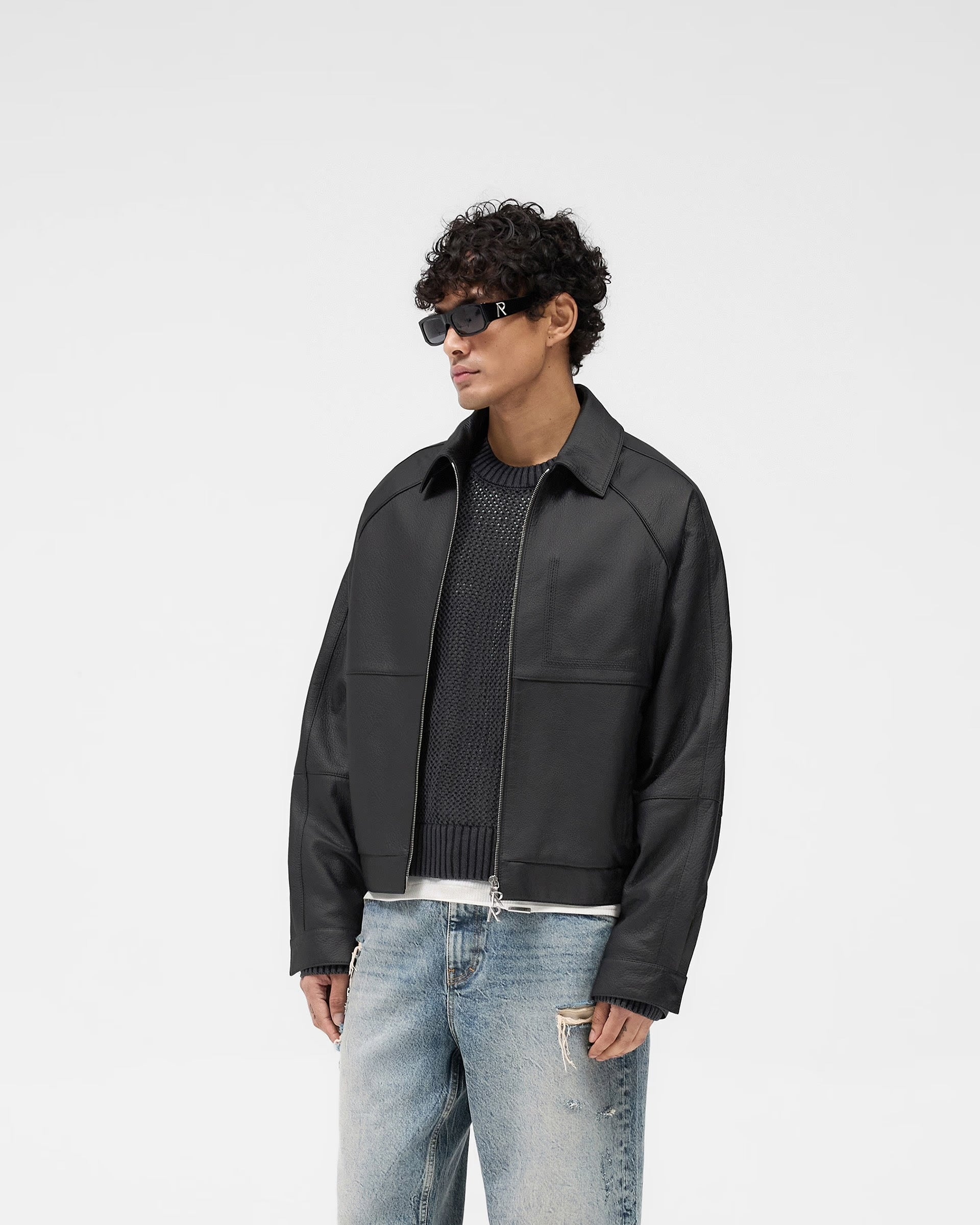 REPRESENT OVERDRIVE LEATHER JACKET