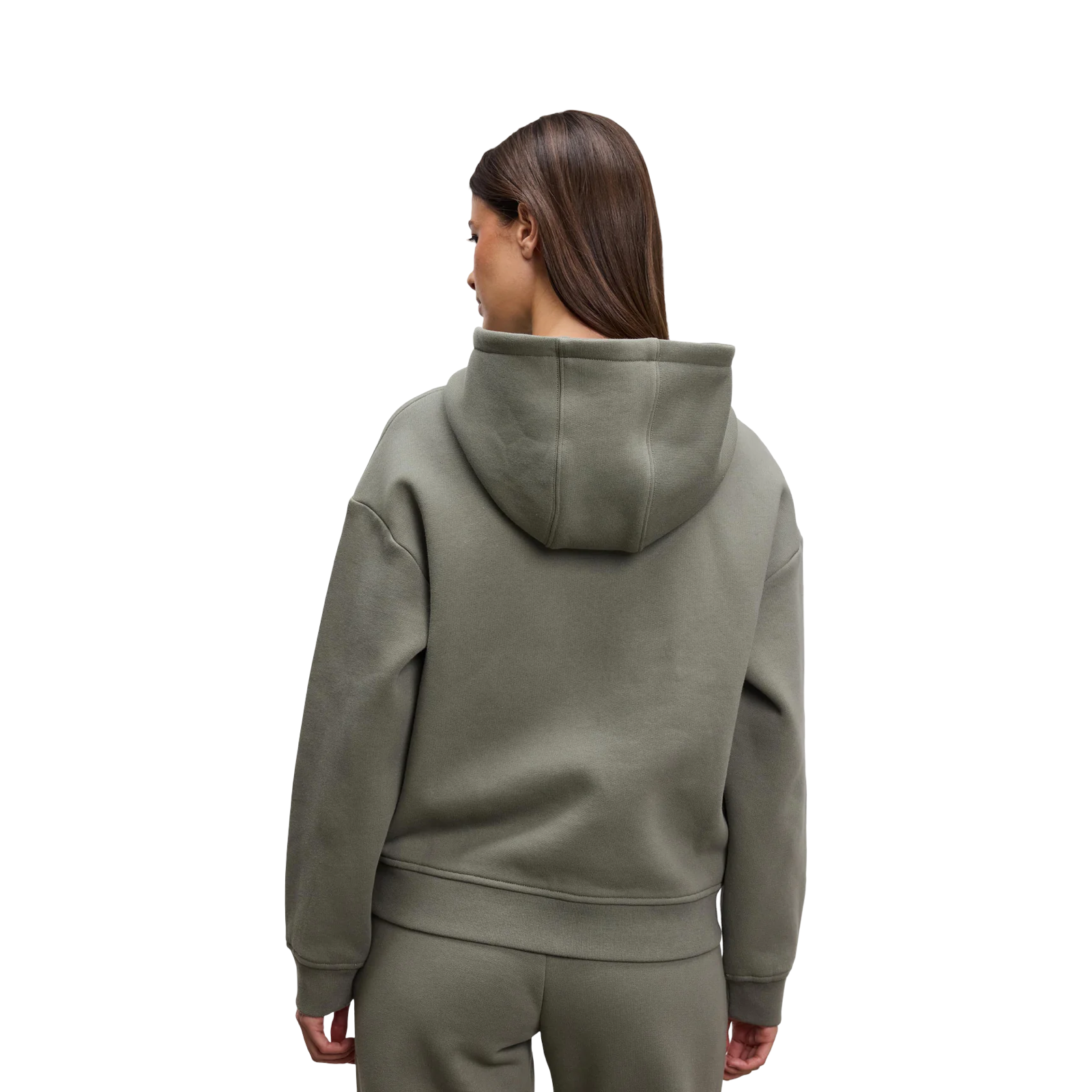 ARNE RELAXED ZIP HOODIE SAGE