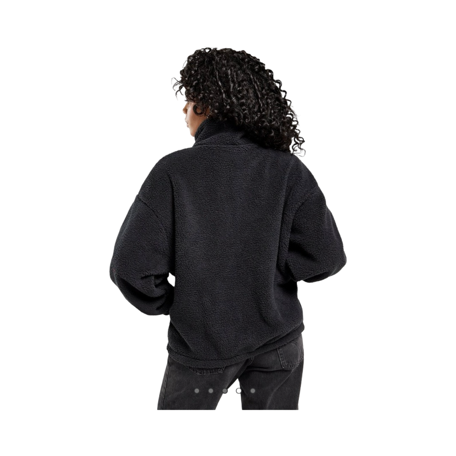 ADIDAS ORIGINALS TEDDY FULL ZIP JACKET