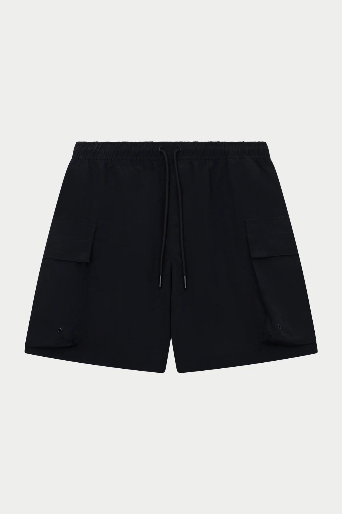 THE COUTURE CLUB CARGO POCKET SWIM SHORT - BLACK