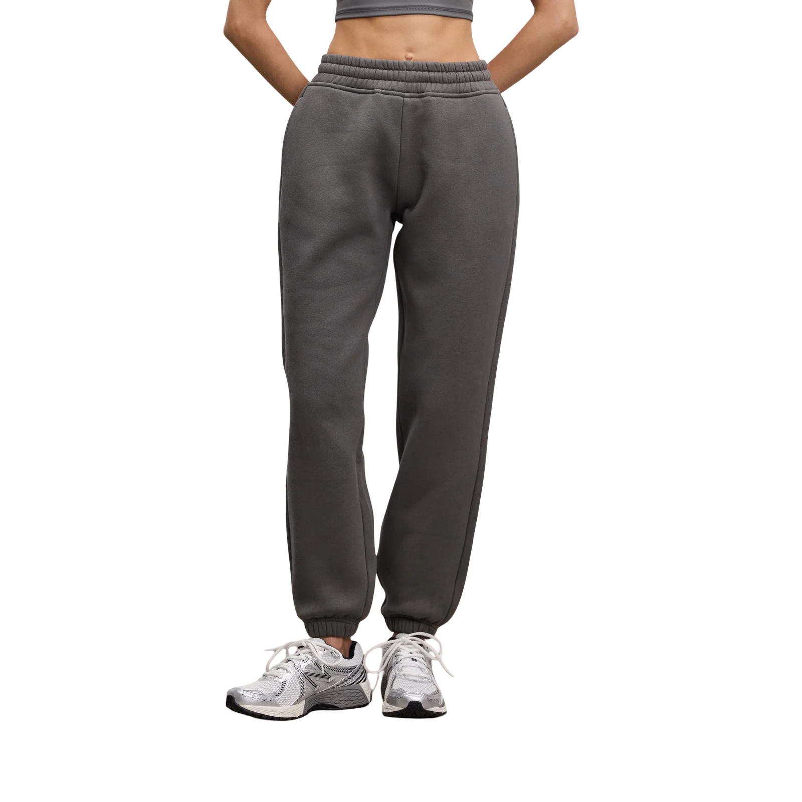 ARNE RELAXED CUFFED JOGGER GREY