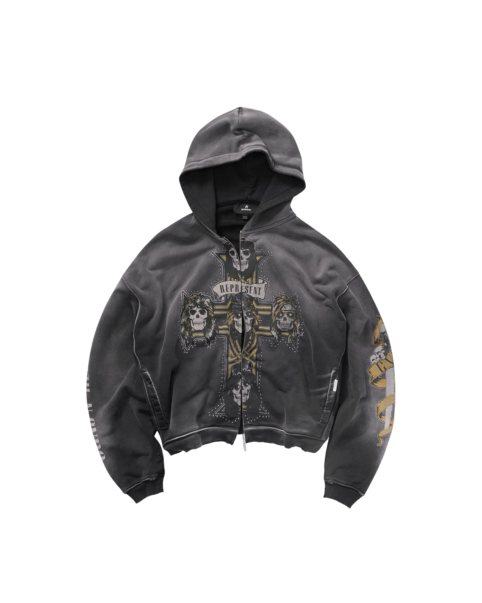 REPRESENT GUNS N’ ROSES ZIP HOODIE