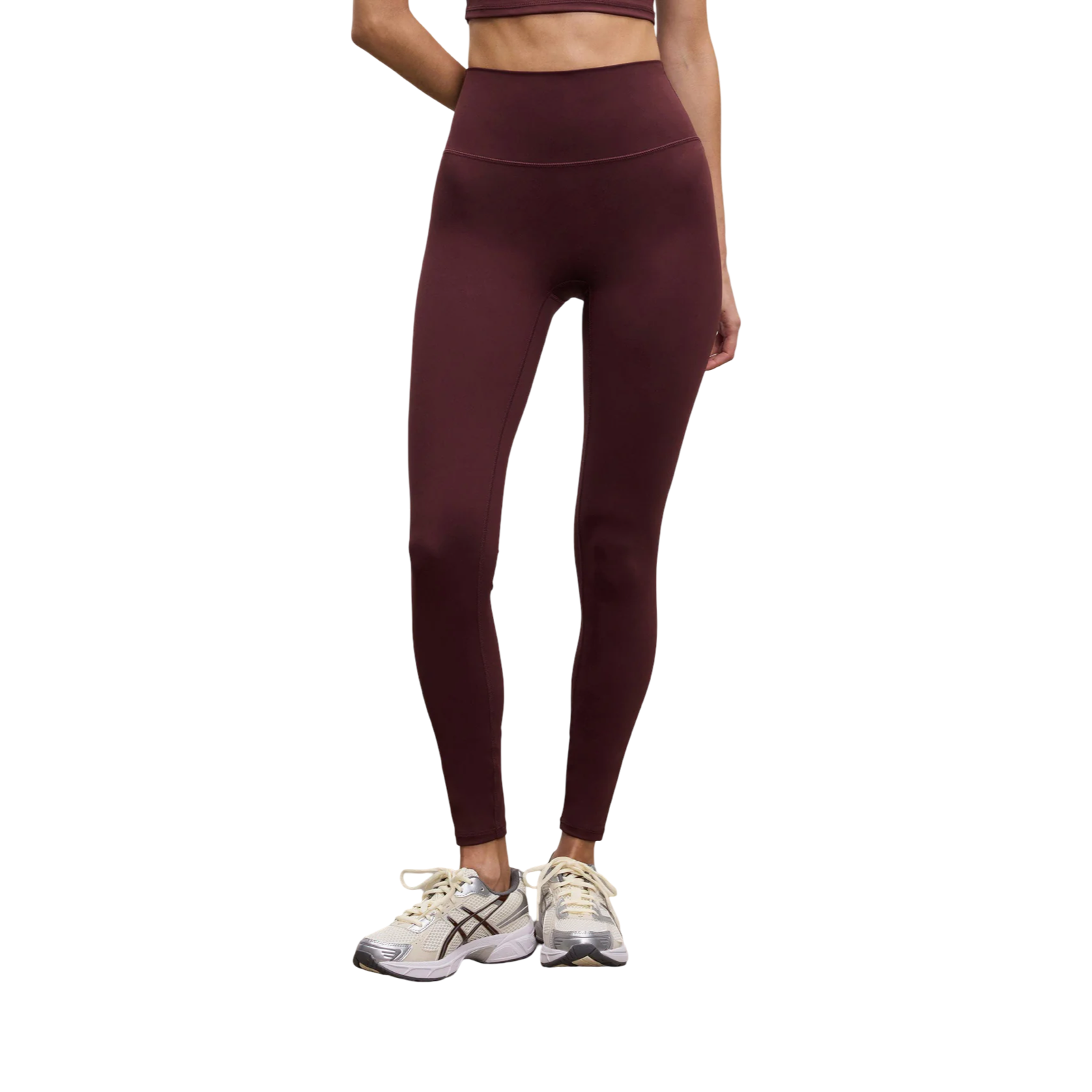 ARNE ACTIVE LEGGINGS BURGUNDY