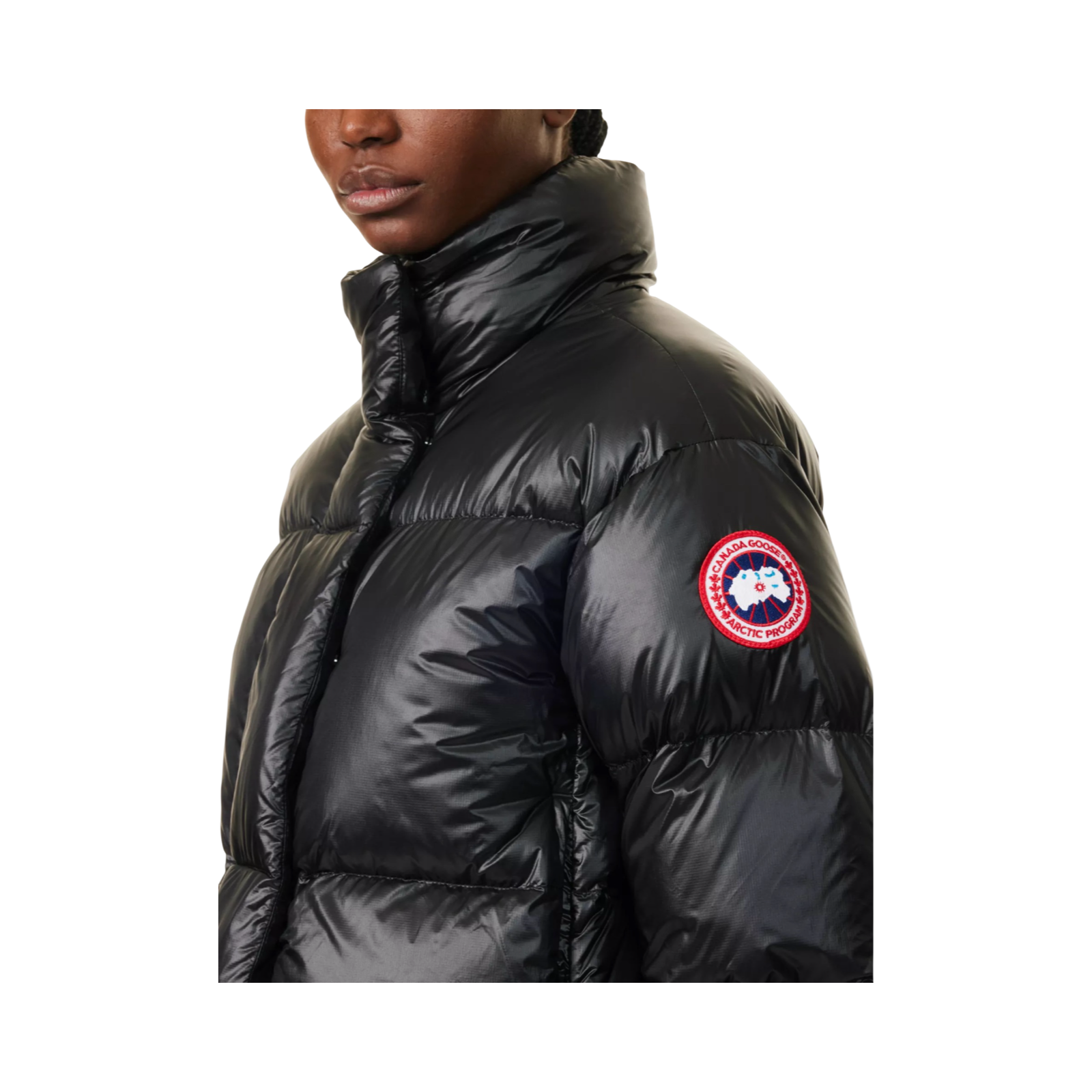CANADA GOOSE CYPRESS CROPPED SHELL-DOWN PUFFER JACKET