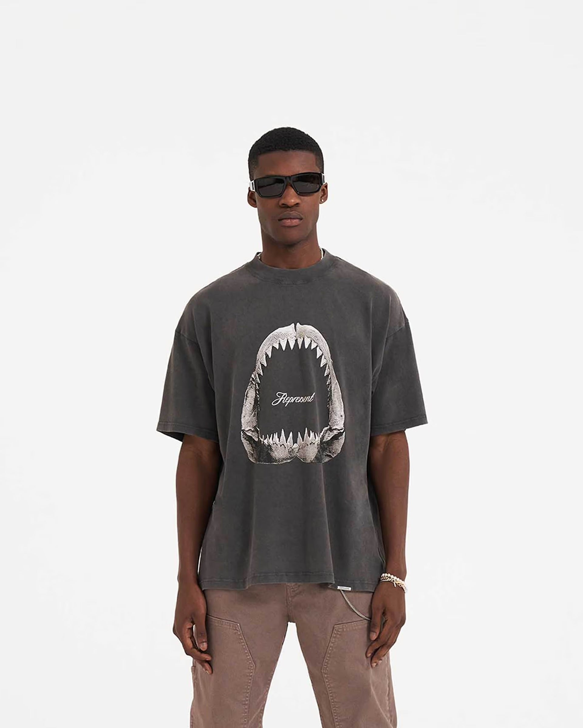 REPRESENT SHARK JAWS T-SHIRT