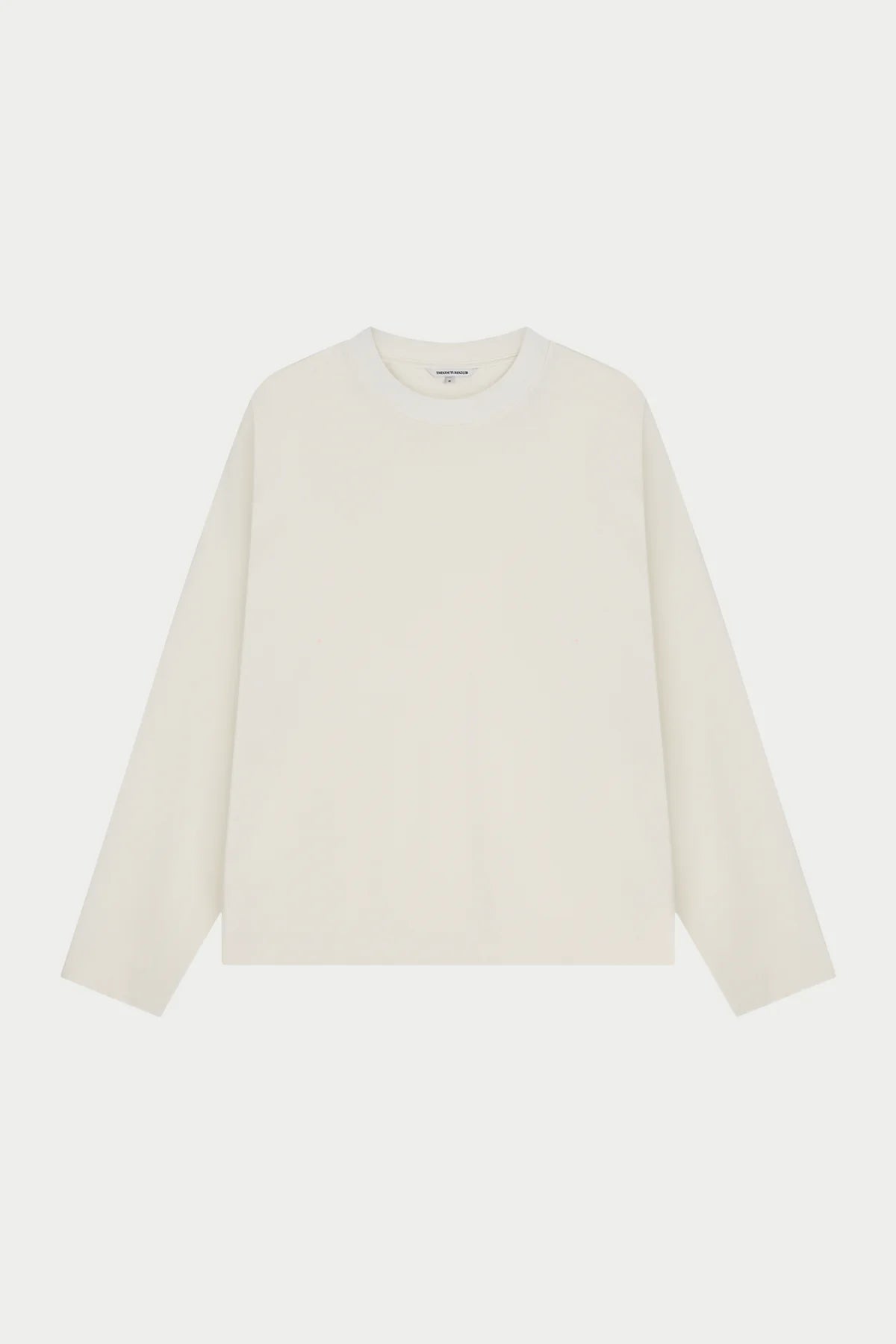 THE COUTURE CLUB BLANK LONG SLEEVE T-SHIRT - OFF WHITE