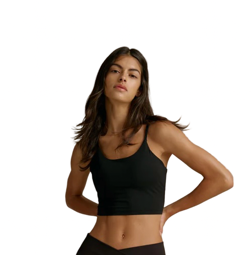 ADANOLA ULTIMATE TANK BRA BLACK