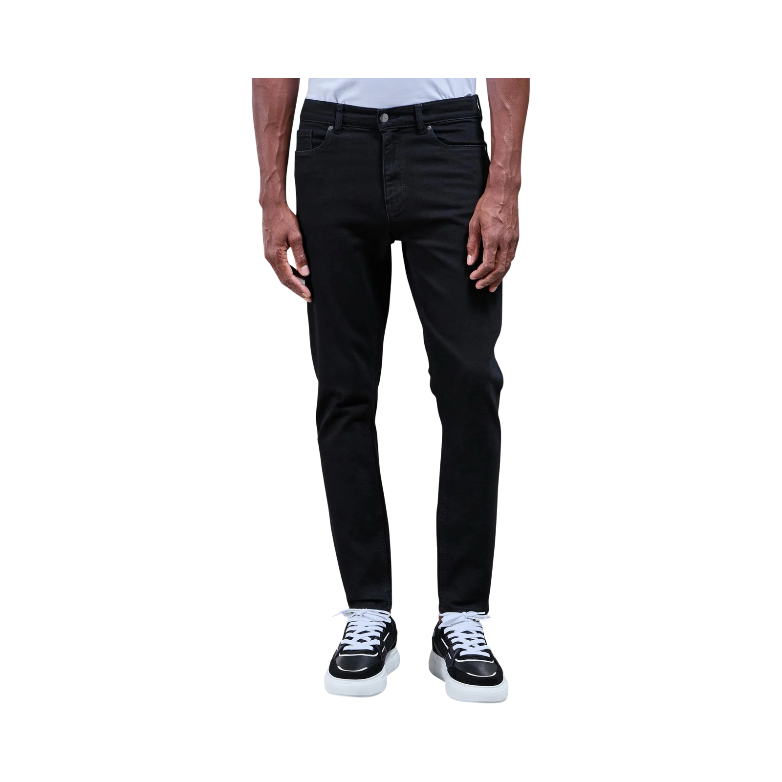 ARNE SLIM FIT DENIM JEANS BLACK