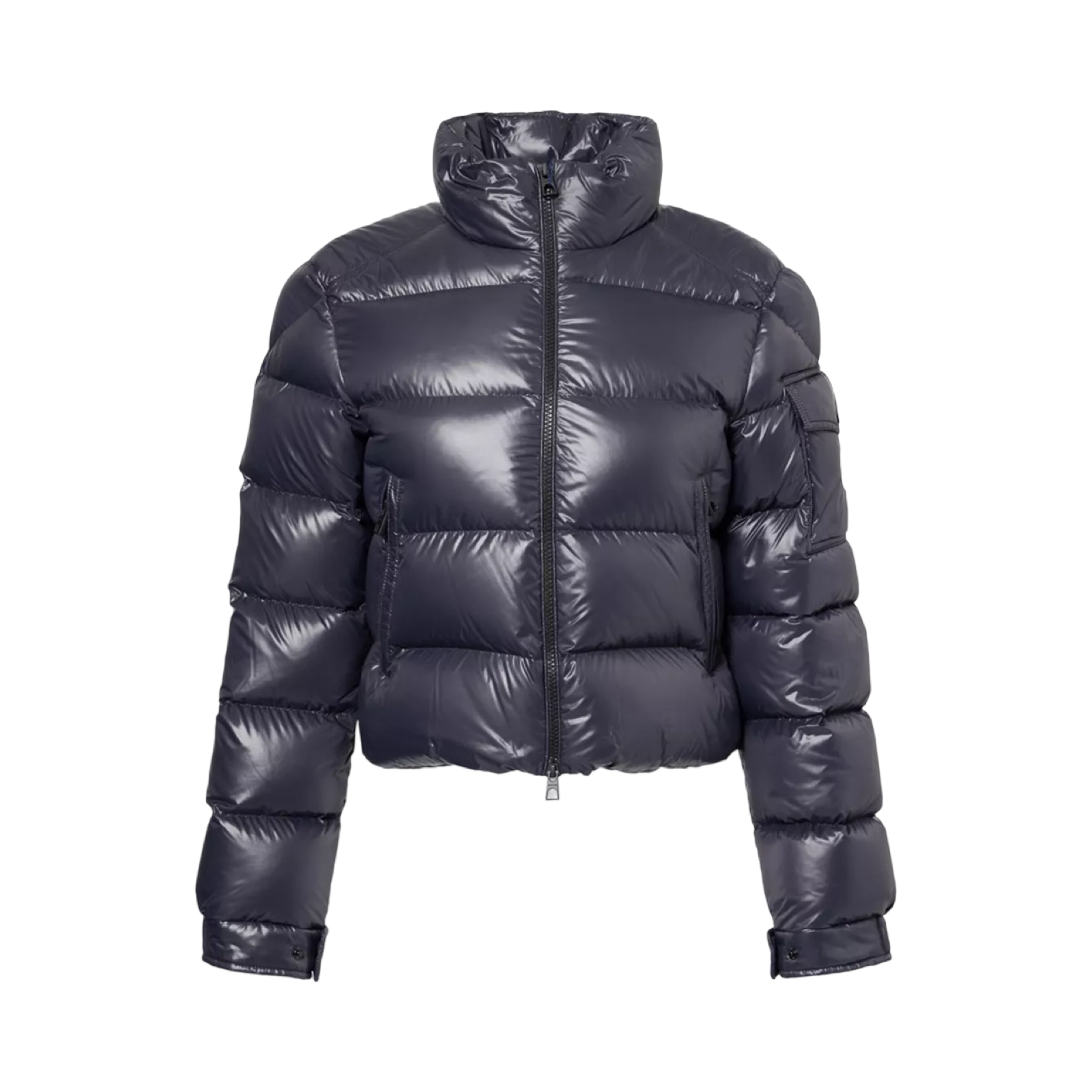 MONCLER PETRA CROP SHELL-DOWN JACKET BLACK