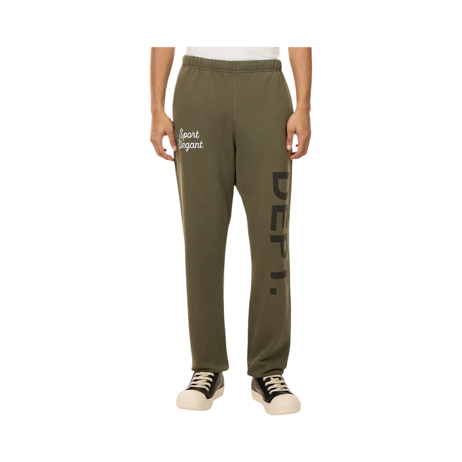 GALLERY DEPT LOGO-PRINT COTTON-JERSEY JOGGING BOTTOMS