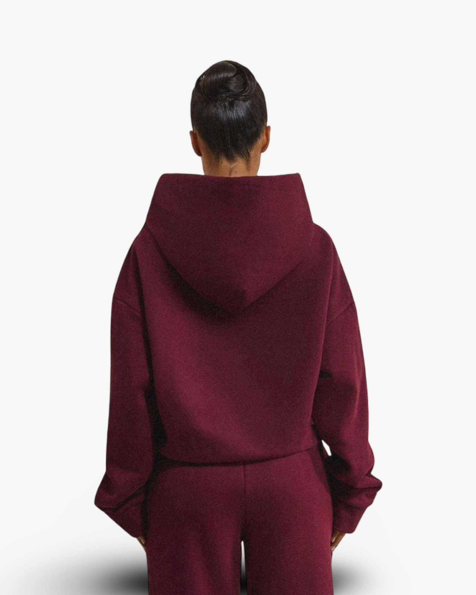 MARS THE LABEL VARSITY HOODIE - WINE