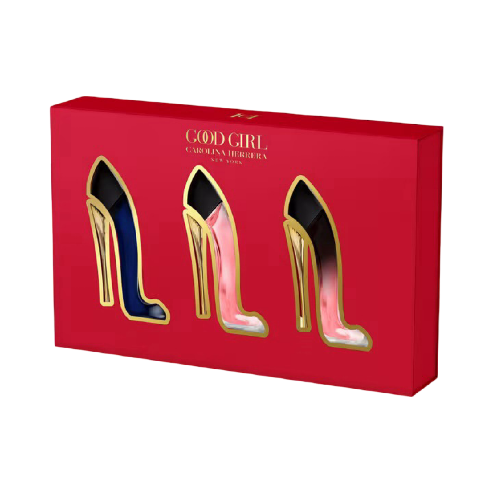 CAROLINA HERRERA GOOD GIRL MINIATURE FRAGRANCE GIFT SET, 3 × 7ML