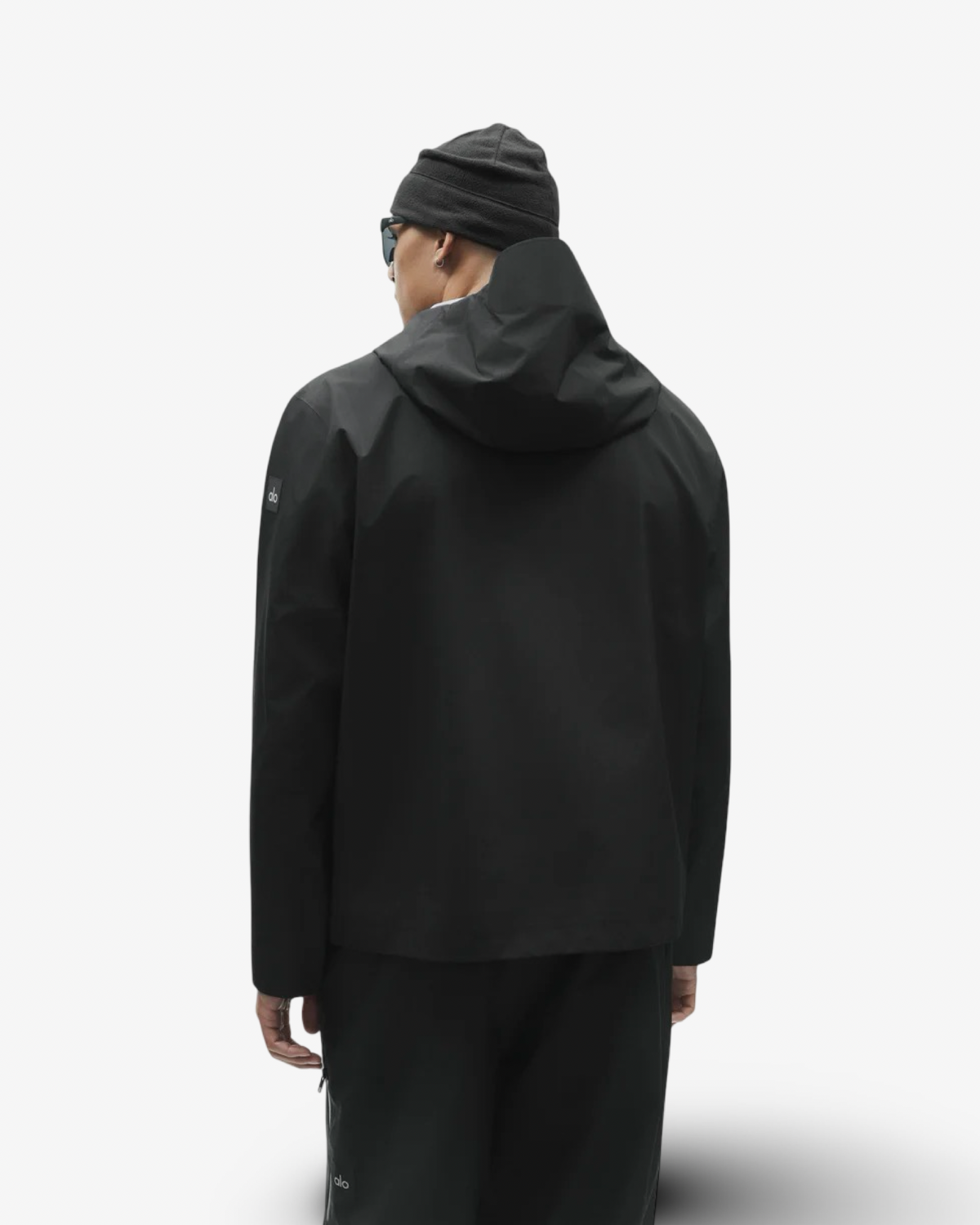 ALO ALPHA SHELL TRACKSUIT IN BLACK