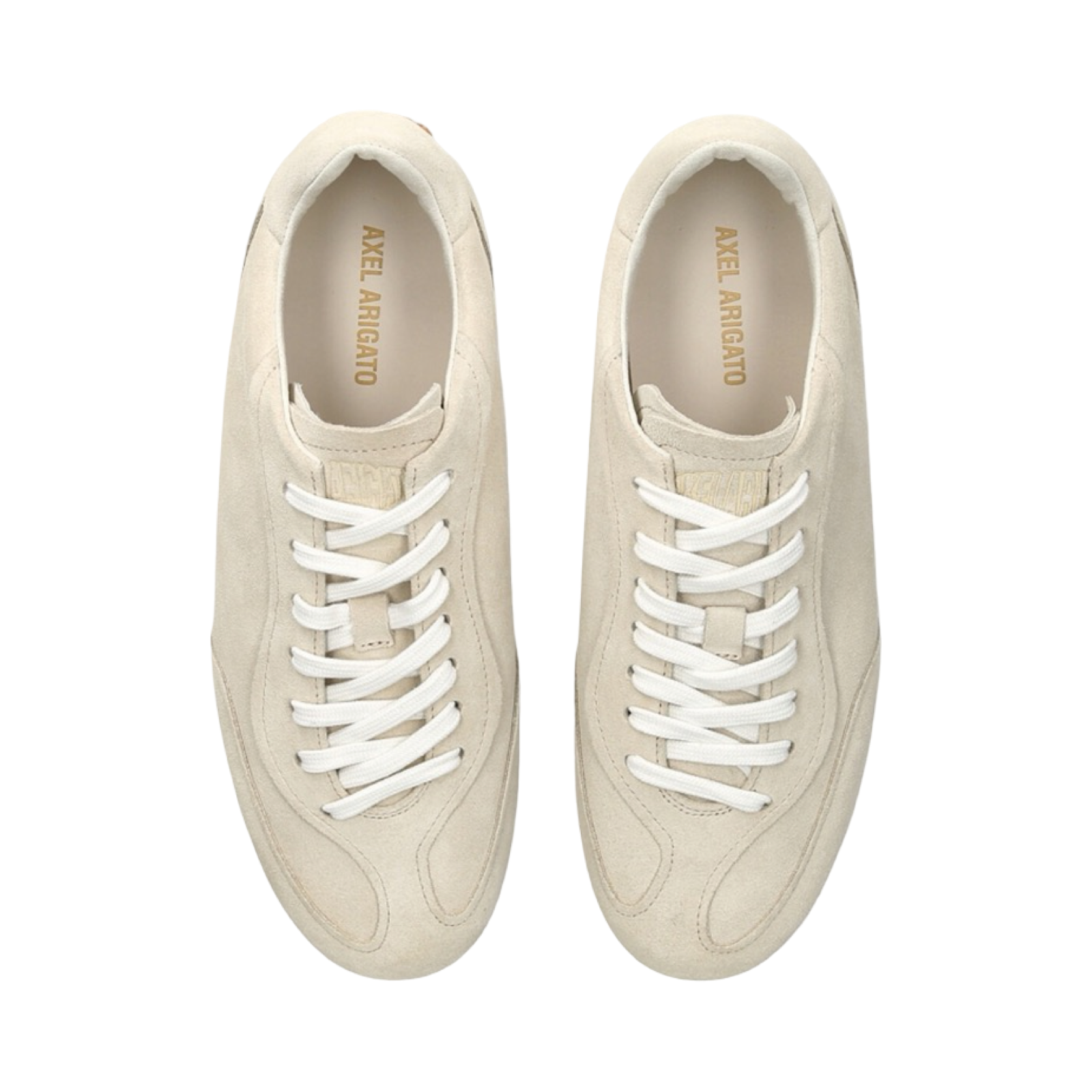 AXEL ARIGATO ORBIT VINTAGE CONTRAST-PANEL LEATHER TRAINERS