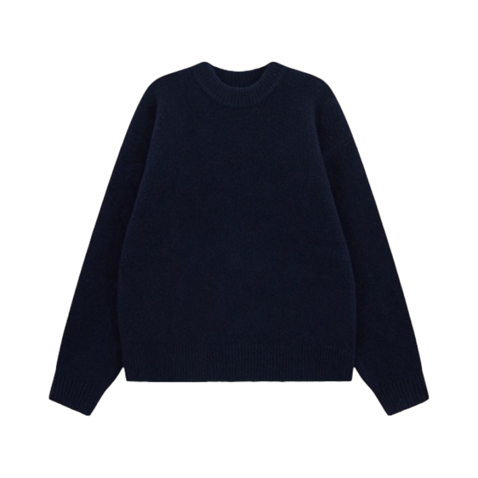 THE COUTURE CLUB COPYRIGHT BRUSHED KNIT JUMPER NAVY