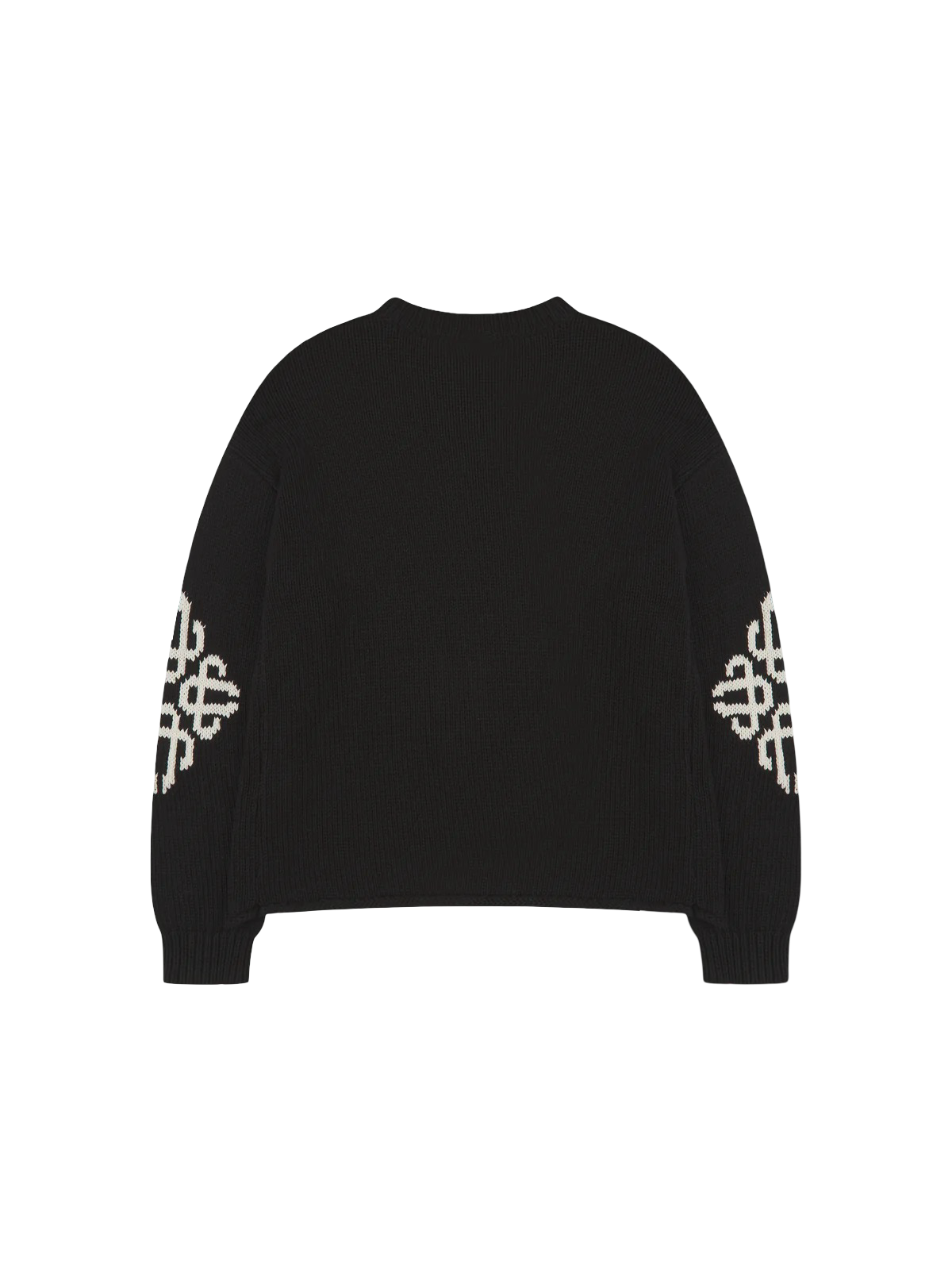 THE COUTURE CLUB CHUNKY KNIT EMBLEM JUMPER