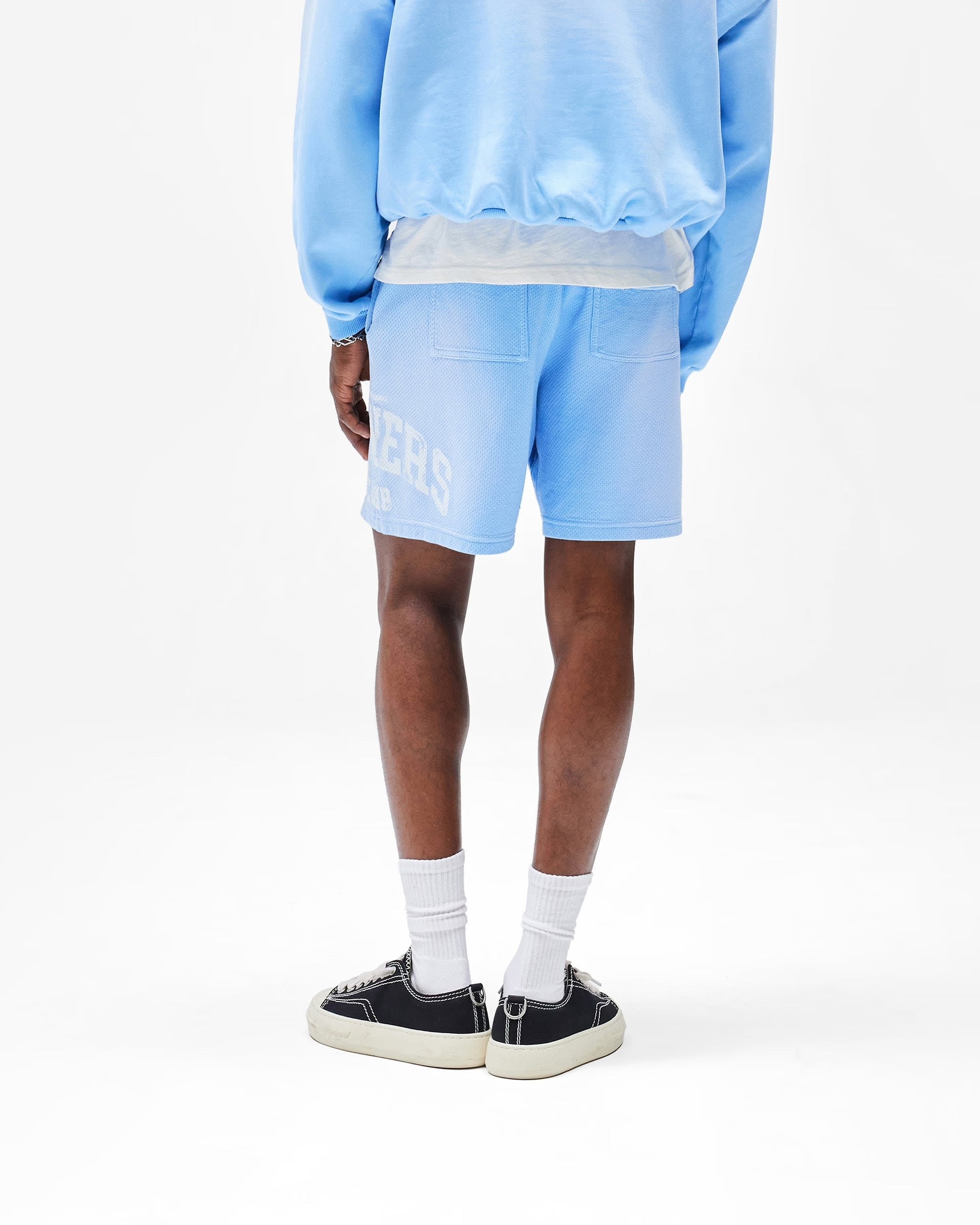 REPRESENT OWNERS CLUB MESH SHORT - SKY BLUE