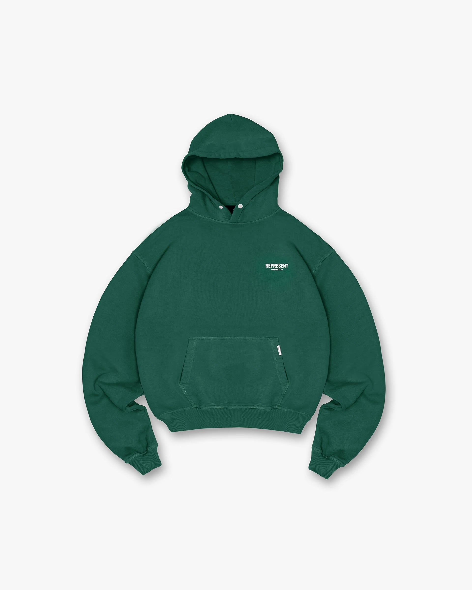 REPRESENT OWNERS CLUB HOODIE - RACING GREEN