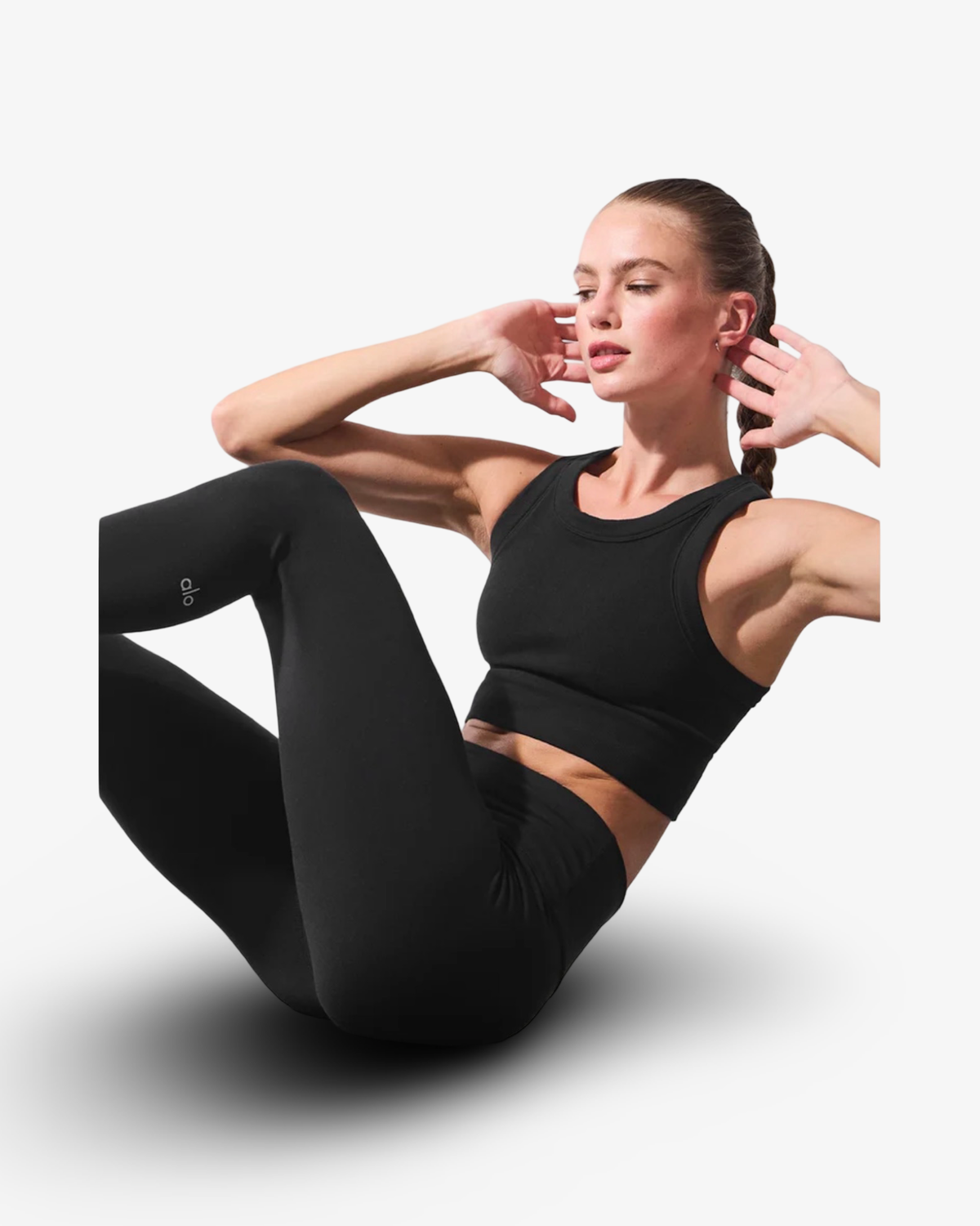 Alo 7/8 High-Waist Airbrush Legging black
