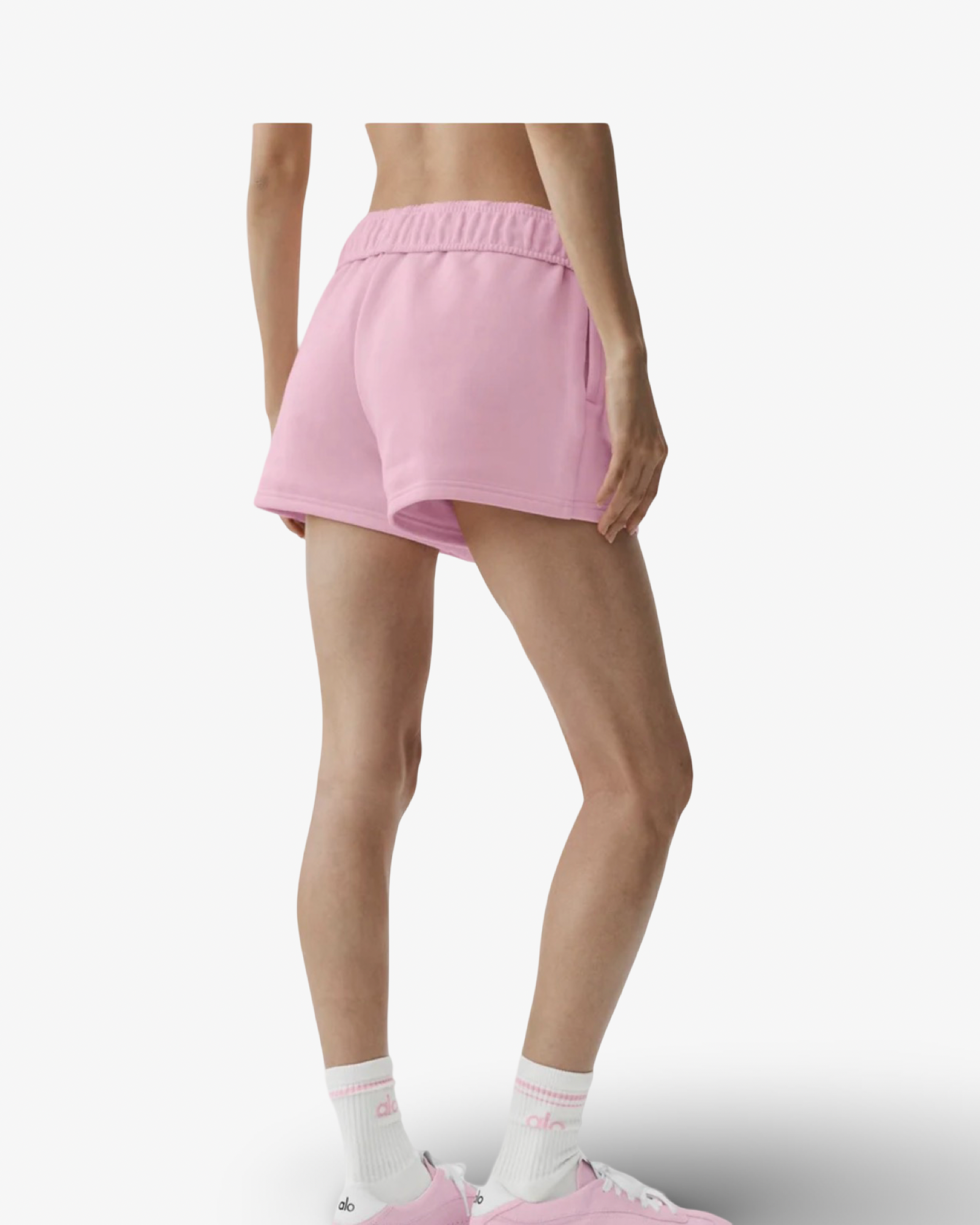 ALO ACCOLADE SHORT MARSHMALLOW PINK