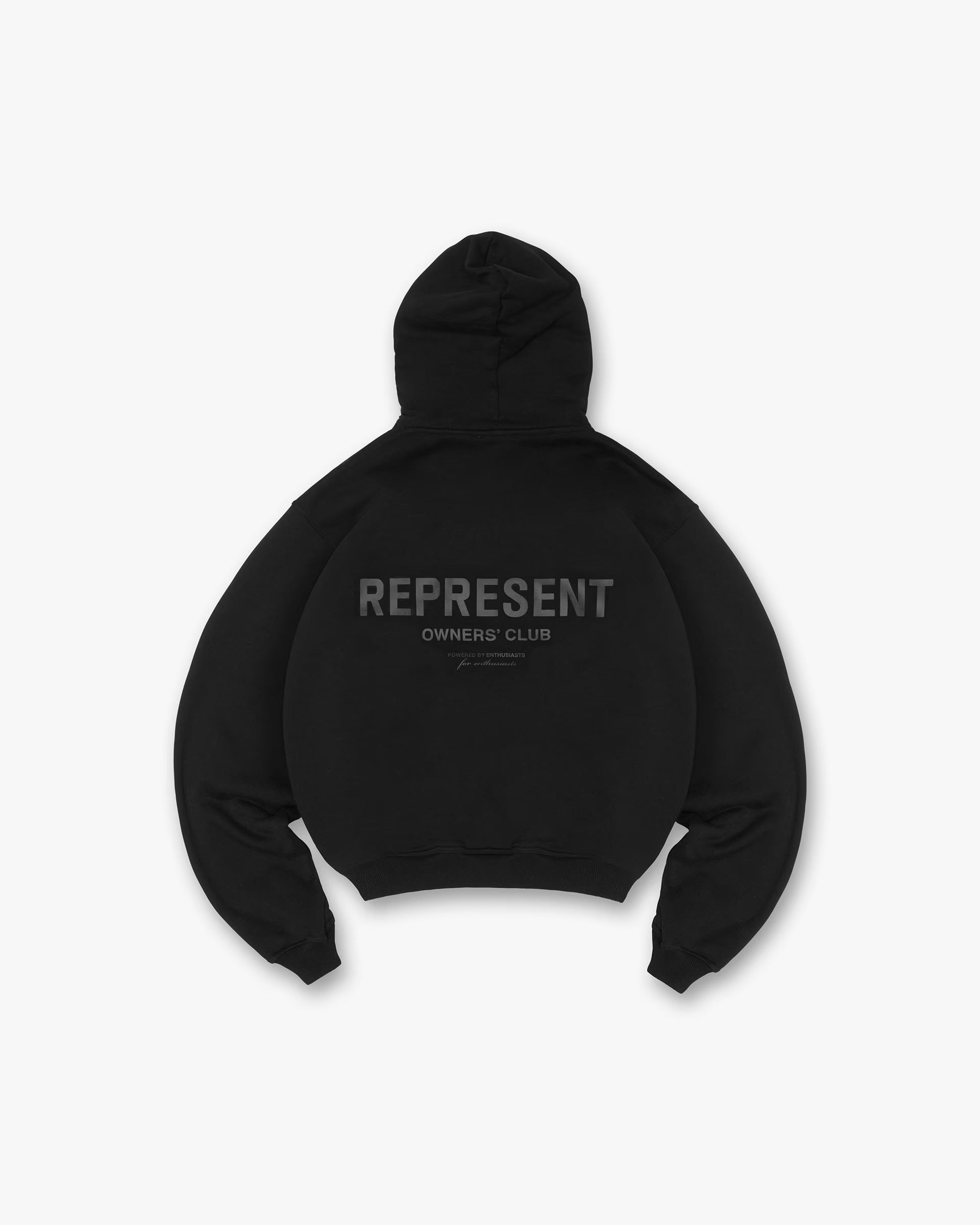 REPRESENT OWNERS CLUB HOODIE - MATTE BLACK