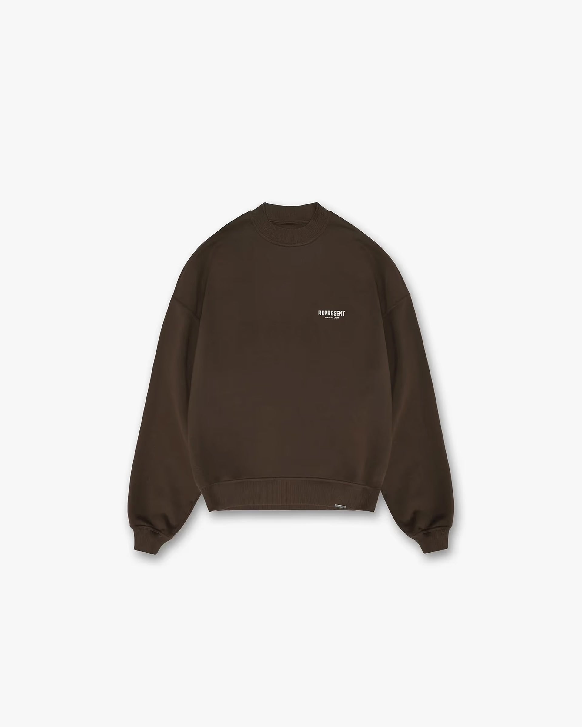 REPRESENT OWNERS CLUB SWEATSHIRT - BROWN