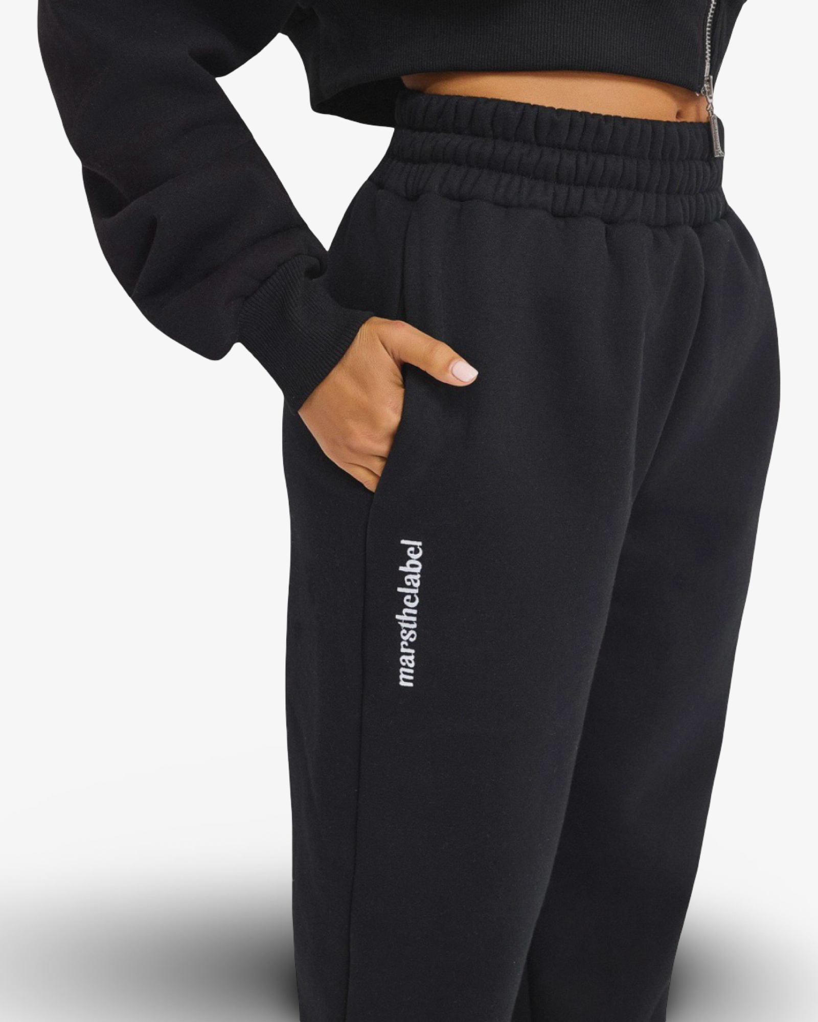 MARS THE LABEL CLASSIC JOGGER - BLACK