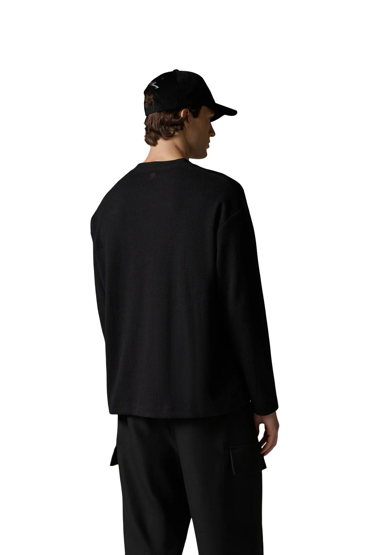 THE COUTURE CLUB WAFFLE LONG SLEEVE T-SHIRT
